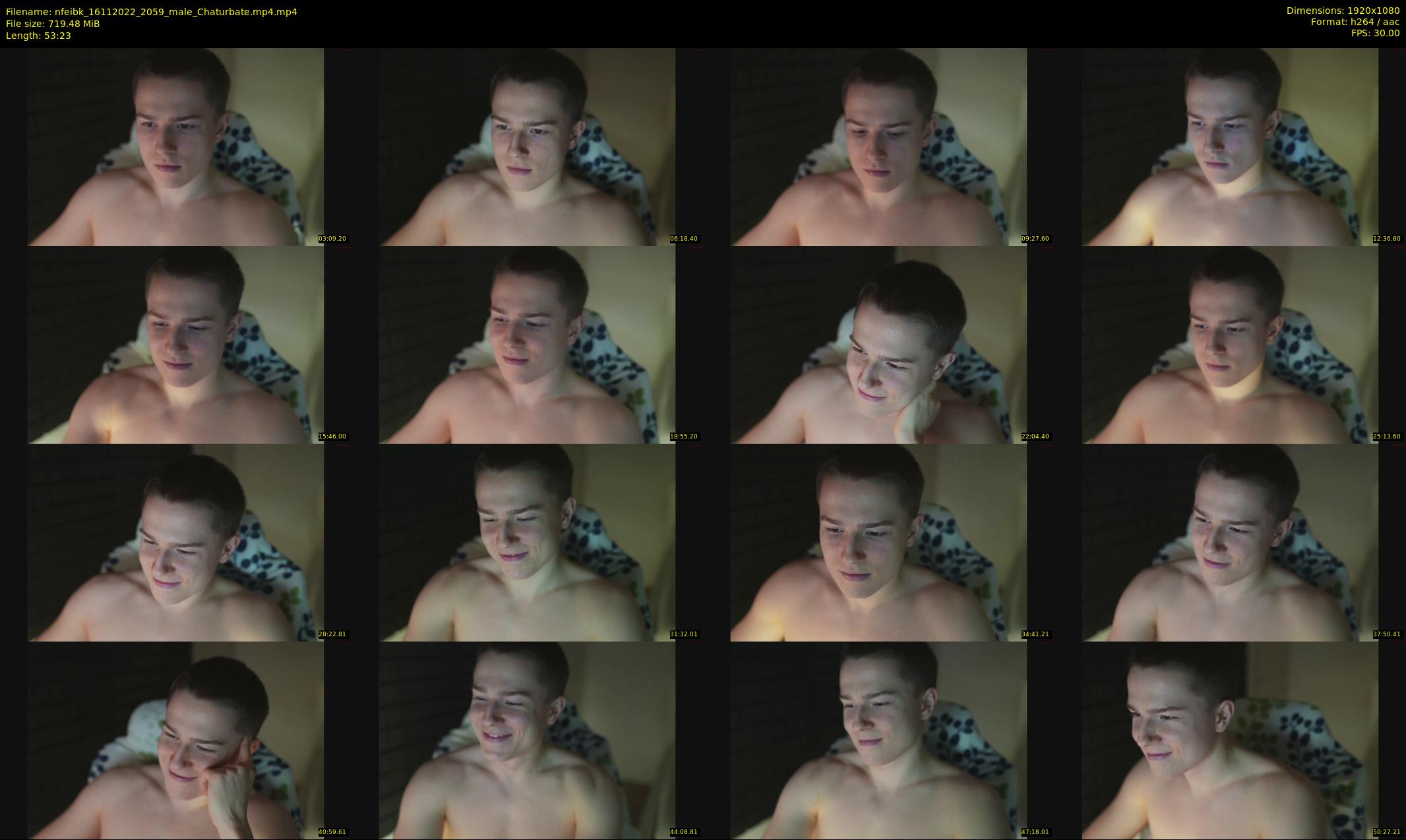 nfeibk — 54 minute Chaturbate male cam show recording, 1080p, Nov 16, 2022