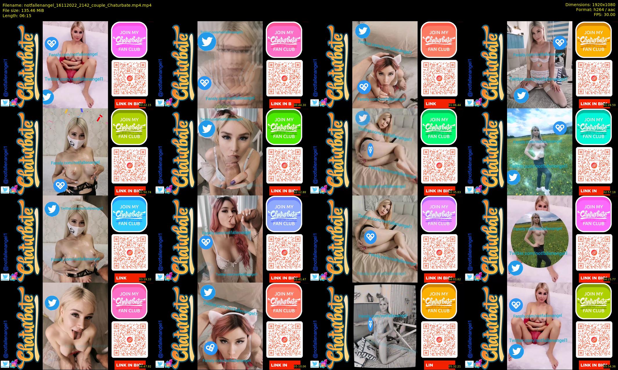 notfallenangel — 7 minute Chaturbate couple cam show recording, 1080p, Nov 16, 2022
