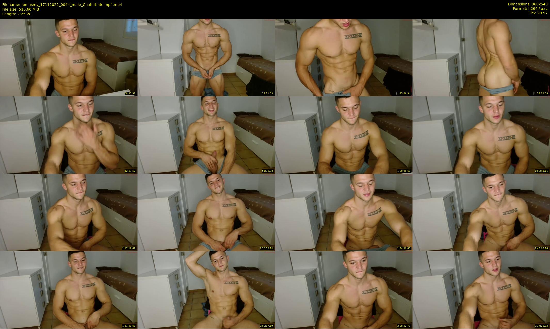tomasmv — 146 minute Chaturbate male cam show recording, 480p, Nov 17, 2022