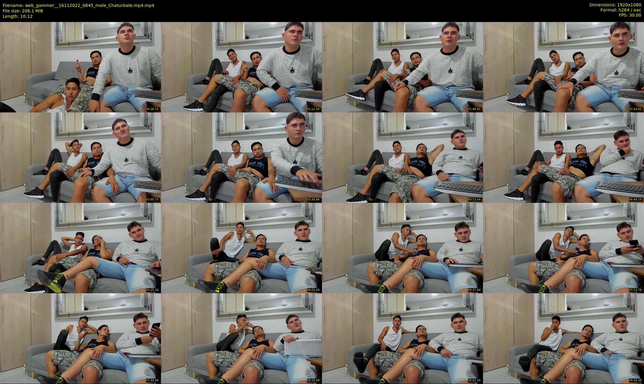 web_gammer_ — 11 minute Chaturbate male cam show recording, 1080p, Nov 16, 2022