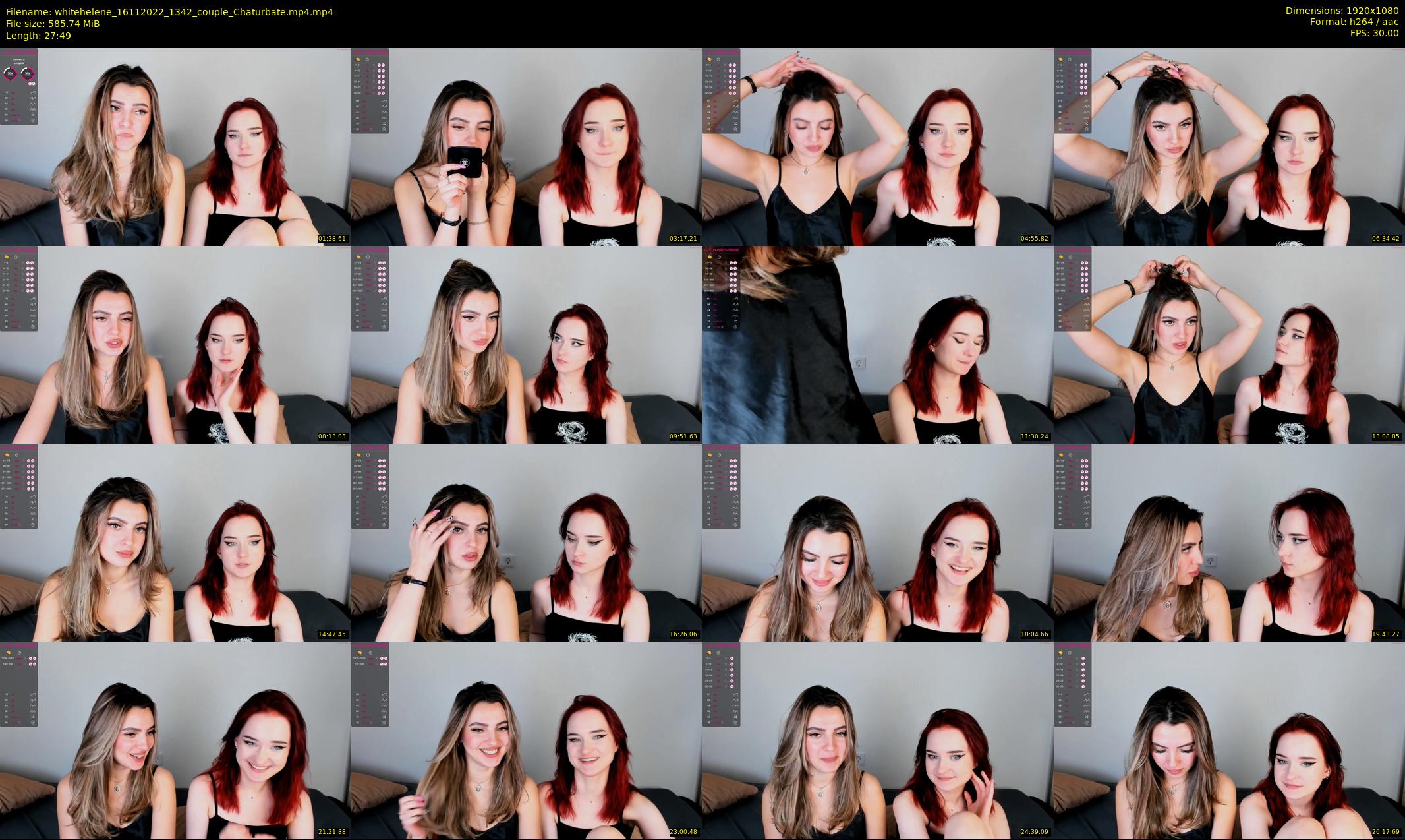 whitehelene — 28 minute Chaturbate female cam show recording, 1080p, Nov 16, 2022