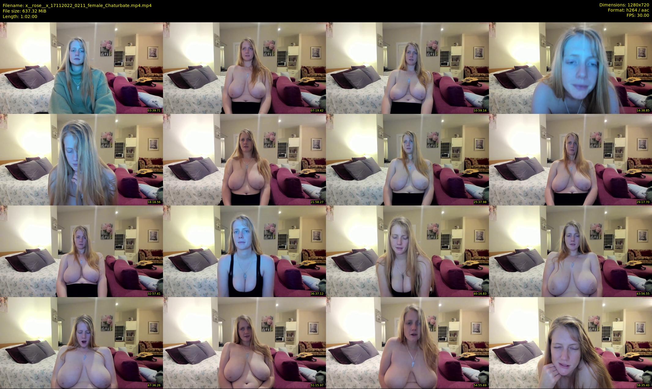 x__rose__x — 62 minute Chaturbate female cam show recording, 720p, Nov 17, 2022