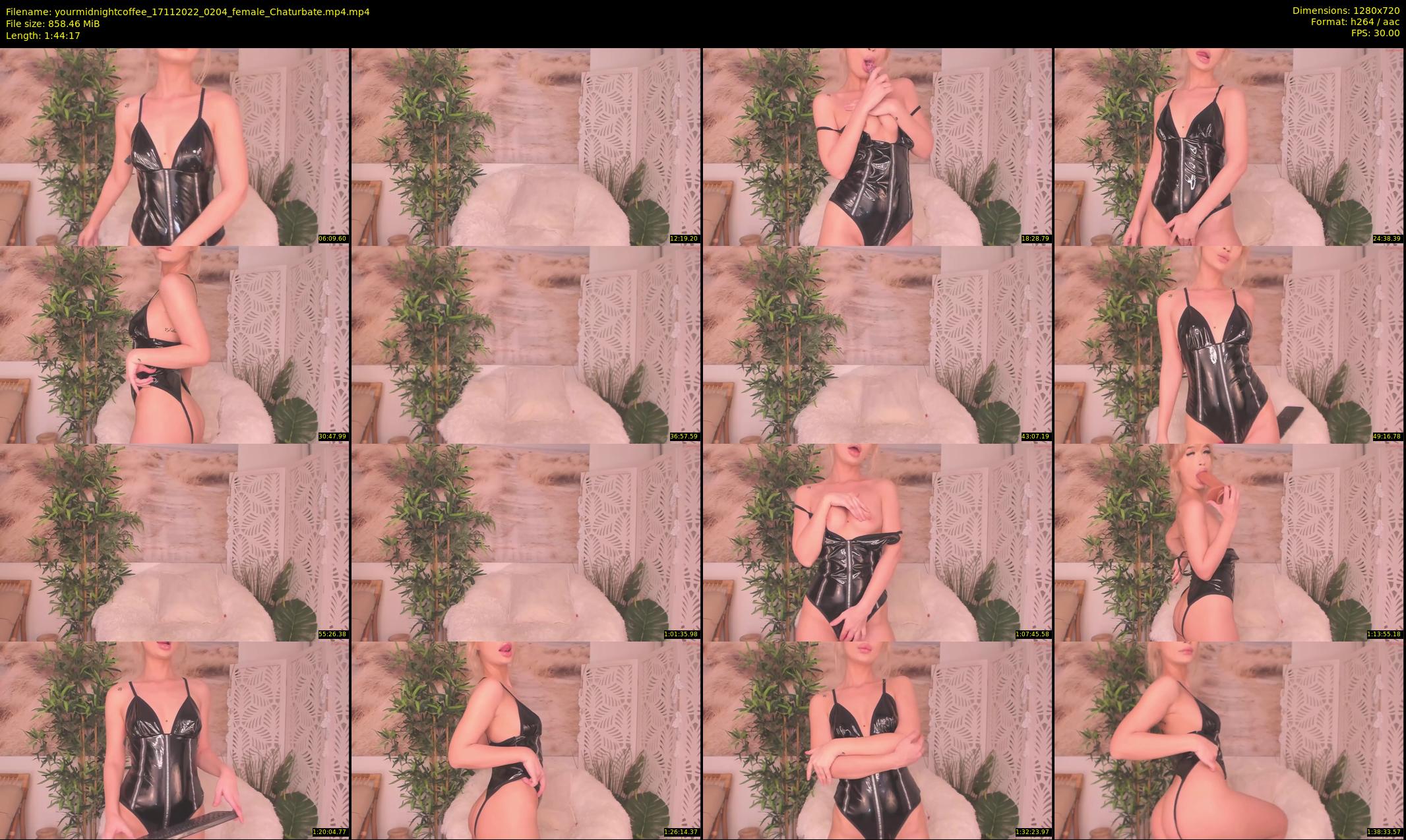 yourmidnightcoffee — 105 minute Chaturbate female cam show recording, 720p, Nov 17, 2022