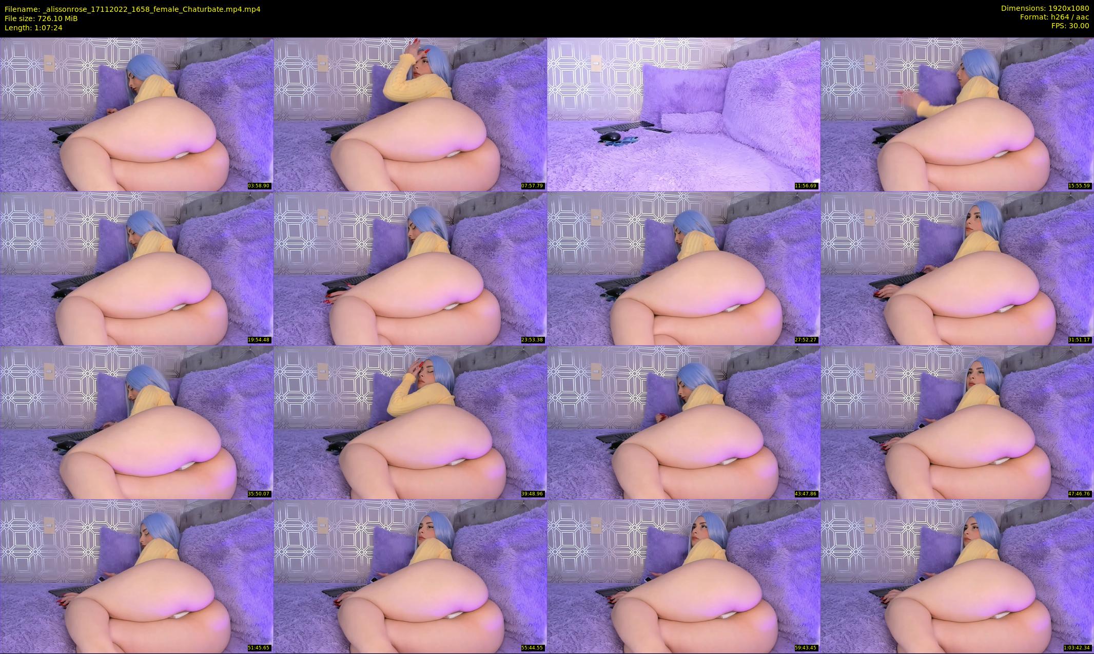 _alissonrose — 68 minute Chaturbate female cam show recording, 1080p, Nov 17, 2022
