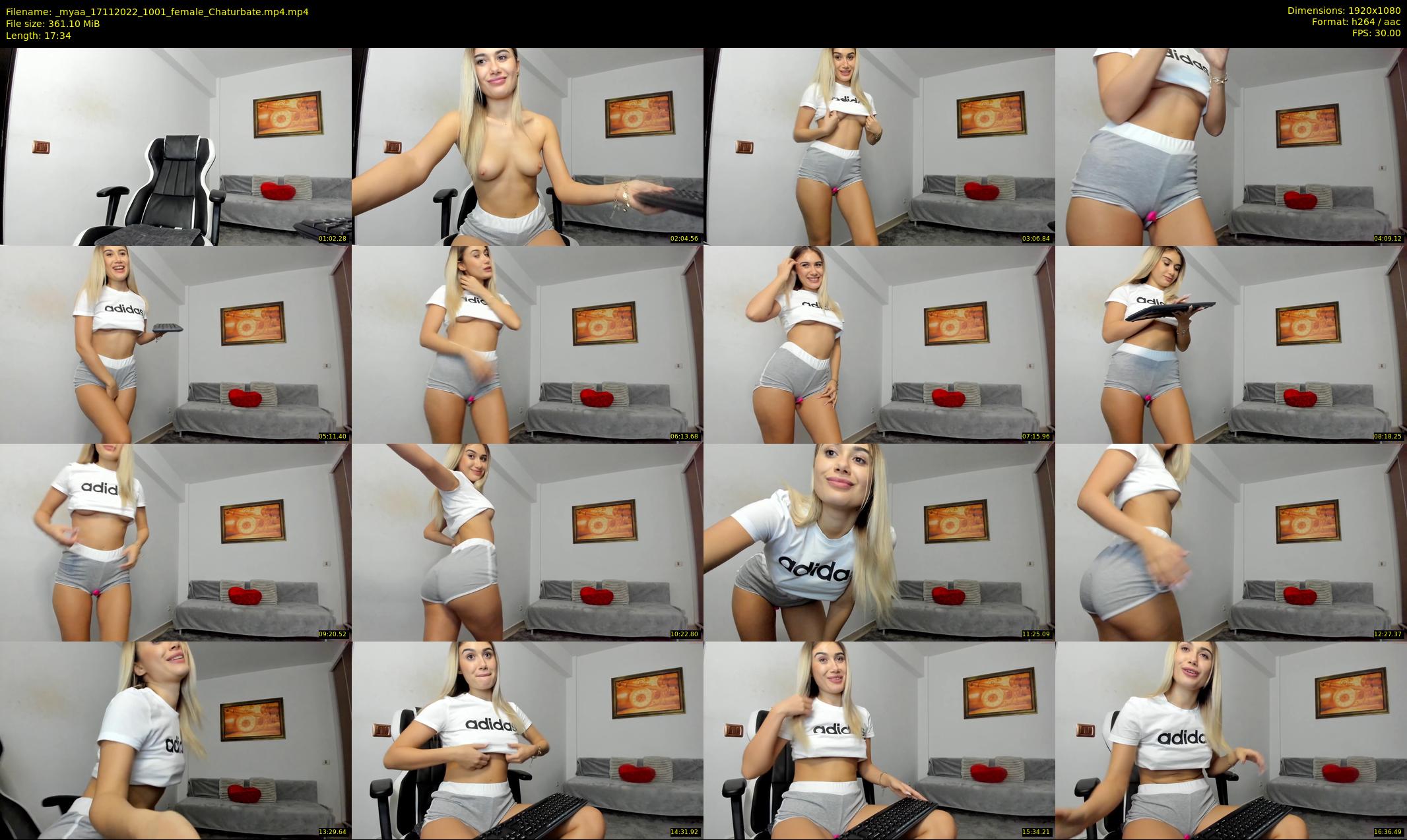 _myaa — 18 minute Chaturbate female cam show recording, 1080p, Nov 17, 2022