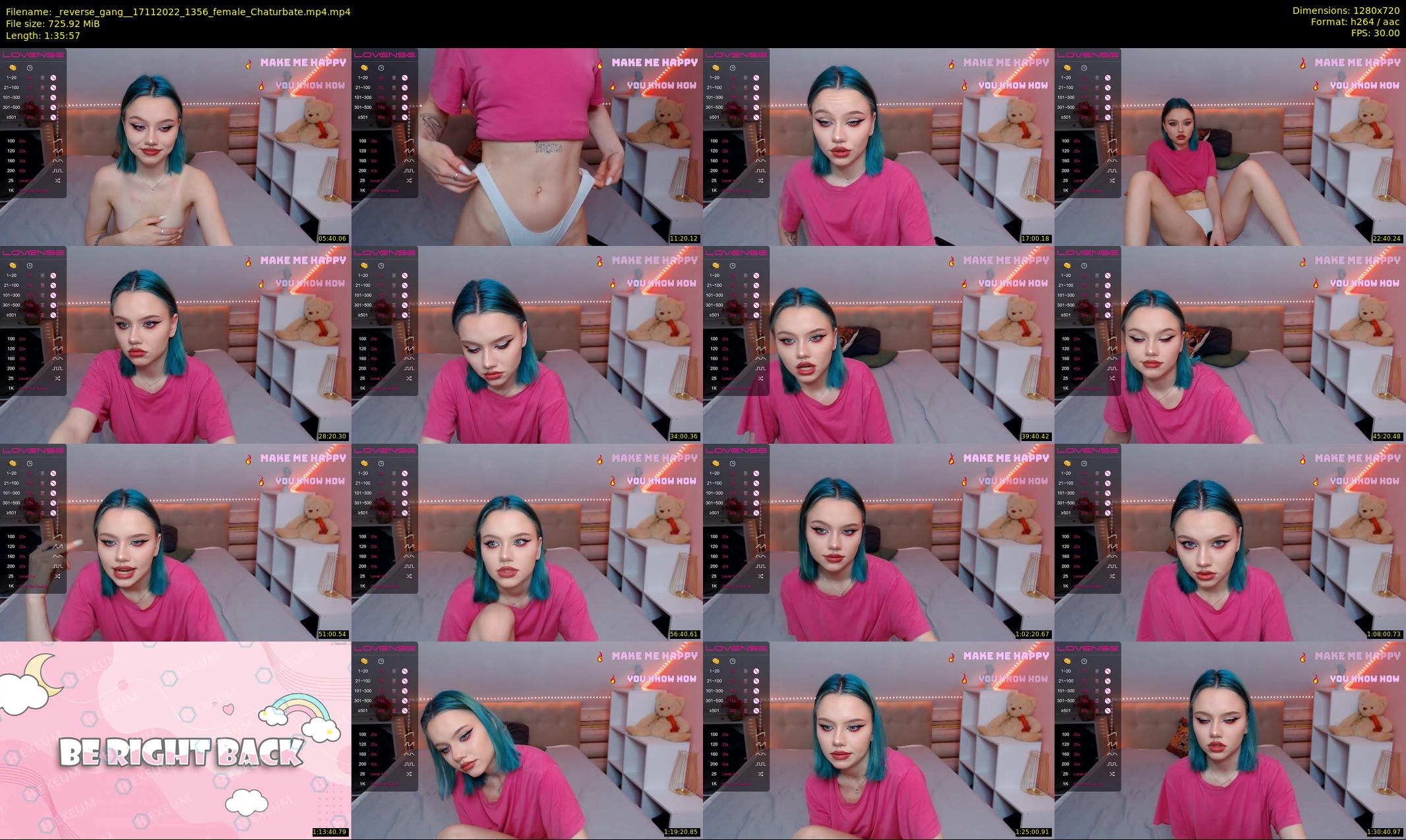 _reverse_gang_ — 96 minute Chaturbate couple cam show recording, 720p, Nov 17, 2022