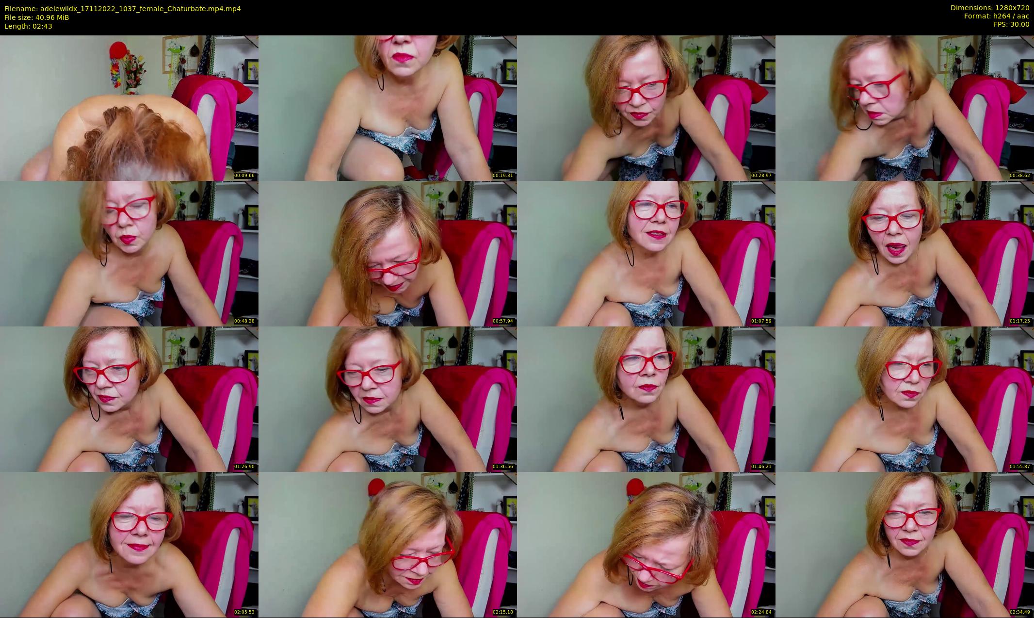 adelewildx — 3 minute Chaturbate female cam show recording, 720p, Nov 17, 2022