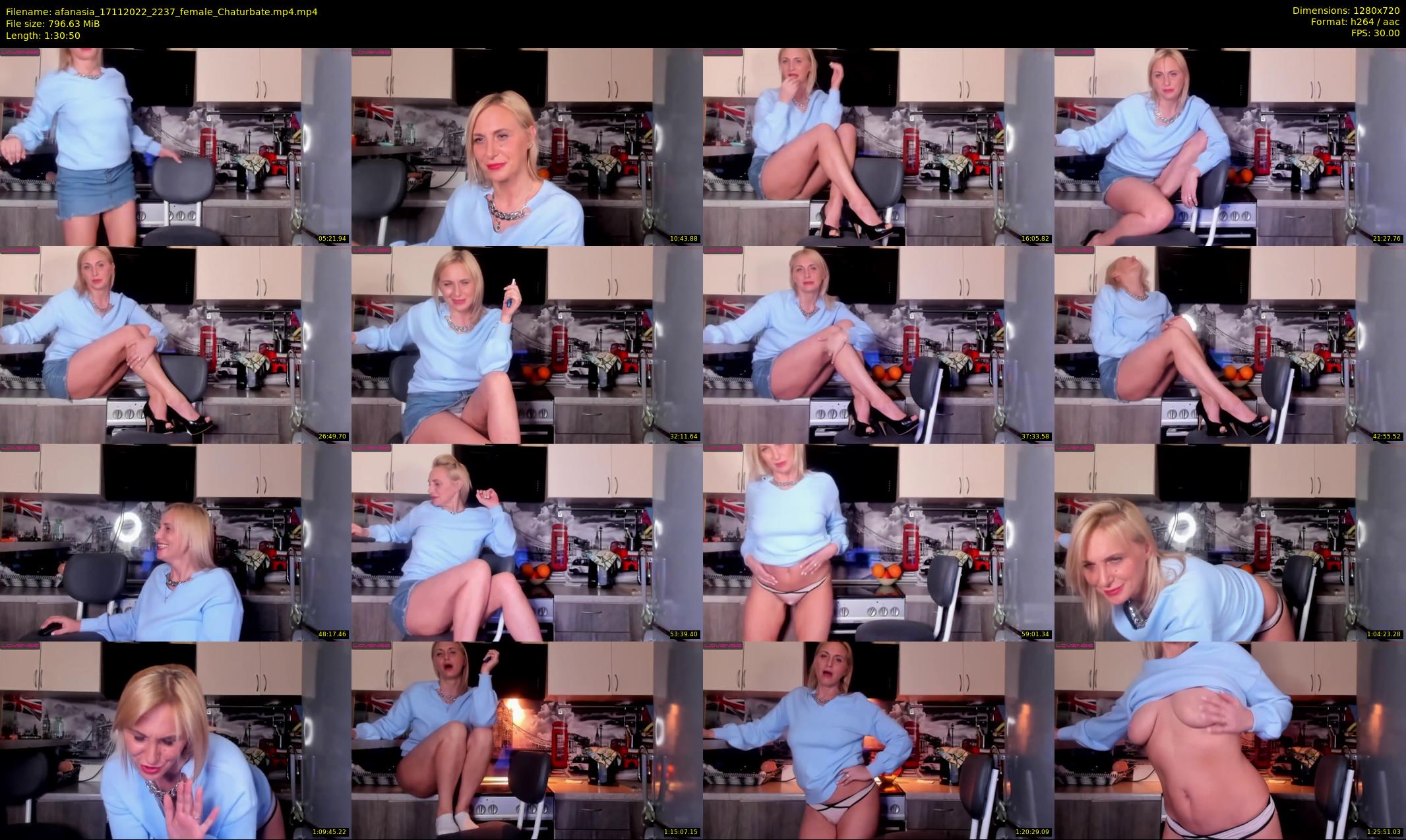 afanasia — 91 minute Chaturbate female cam show recording, 720p, Nov 17, 2022