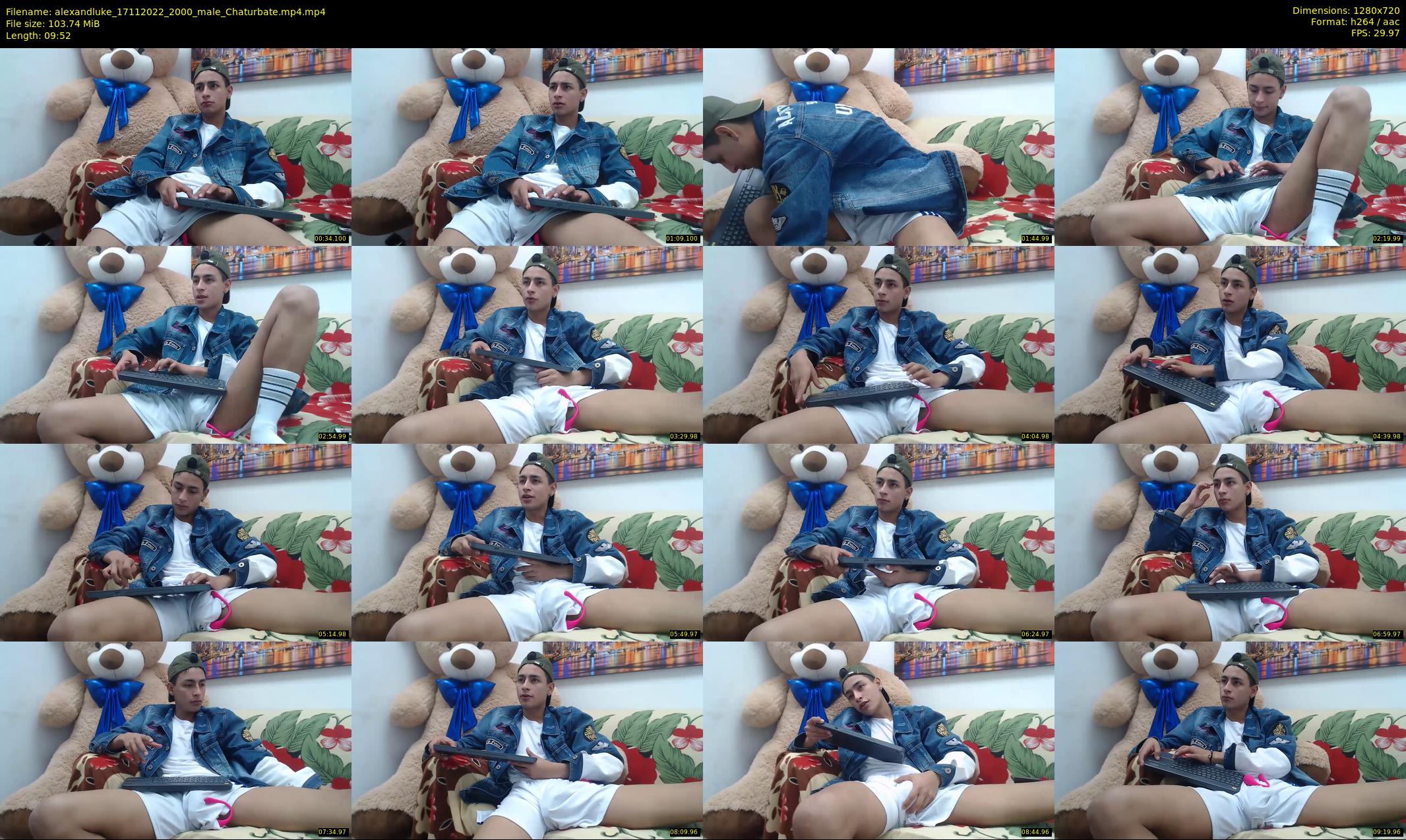 alexandluke — 10 minute Chaturbate male cam show recording, 720p, Nov 17, 2022