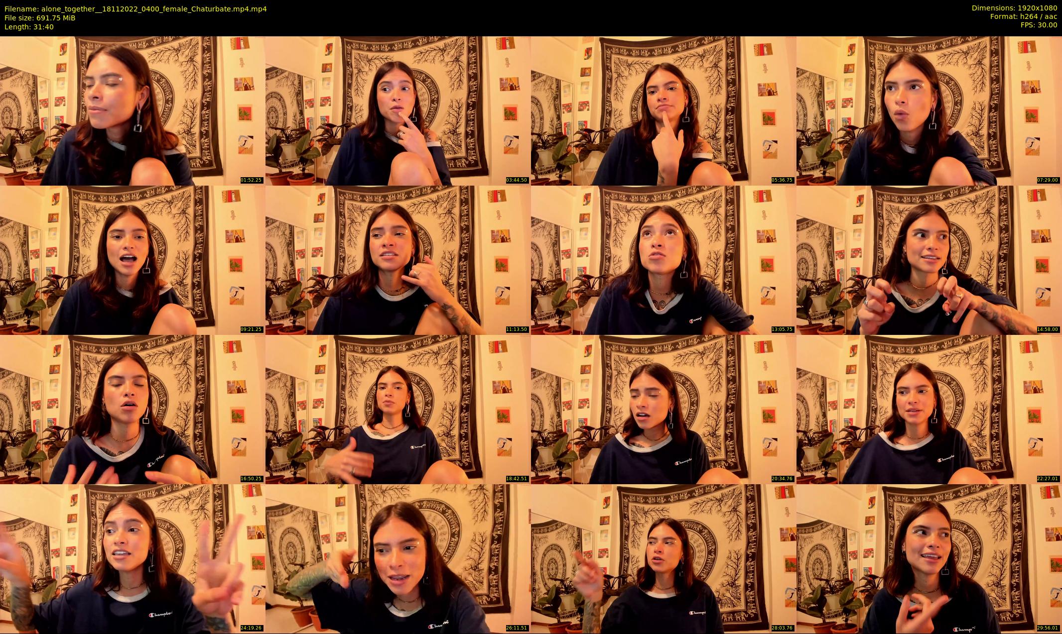 alone_together_ — 32 minute Chaturbate female cam show recording, 1080p, Nov 18, 2022