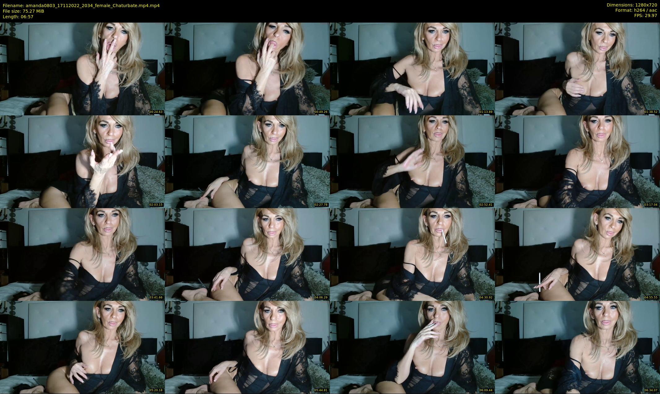 amanda0803 — 7 minute Chaturbate female cam show recording, 720p, Nov 17, 2022