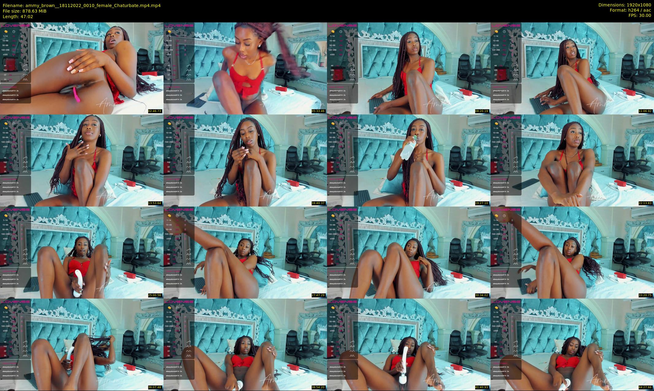 ammy_brown_ — 48 minute Chaturbate female cam show recording, 1080p, Nov 18, 2022
