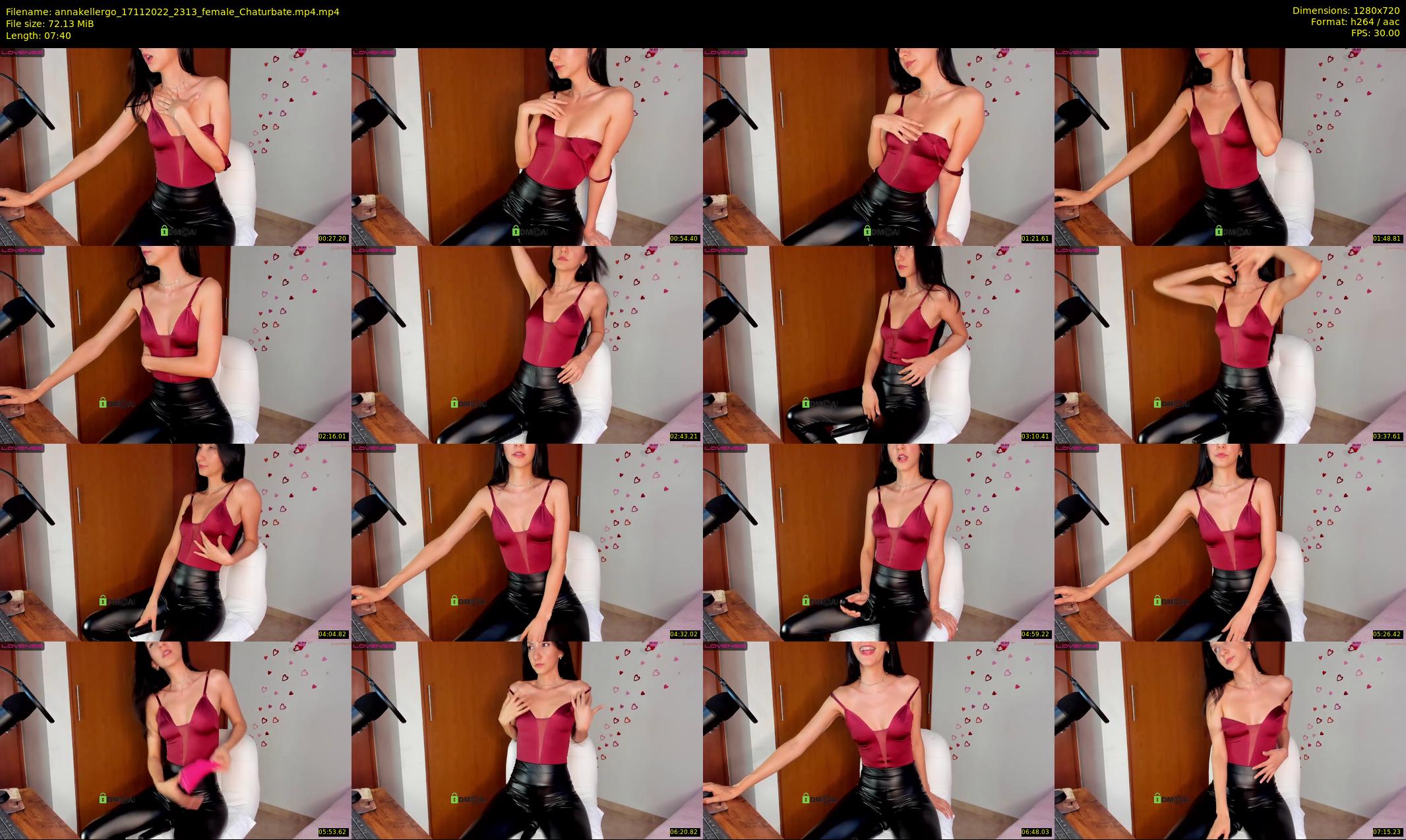 annakellergo — 8 minute Chaturbate female cam show recording, 720p, Nov 17, 2022
