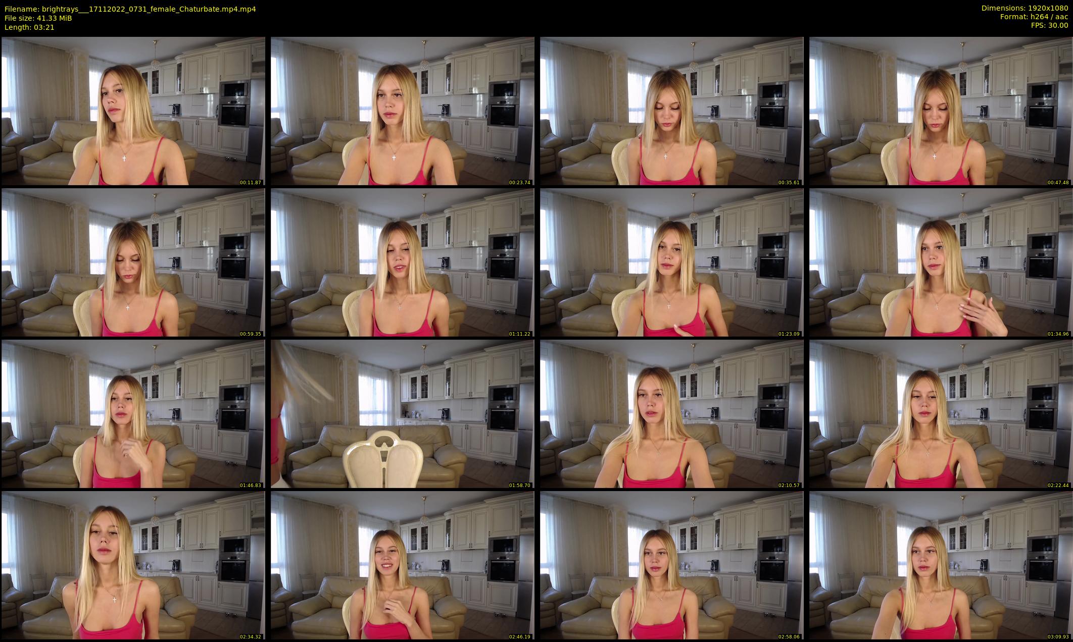 brightrays__ — 4 minute Chaturbate female cam show recording, 1080p, Nov 17, 2022