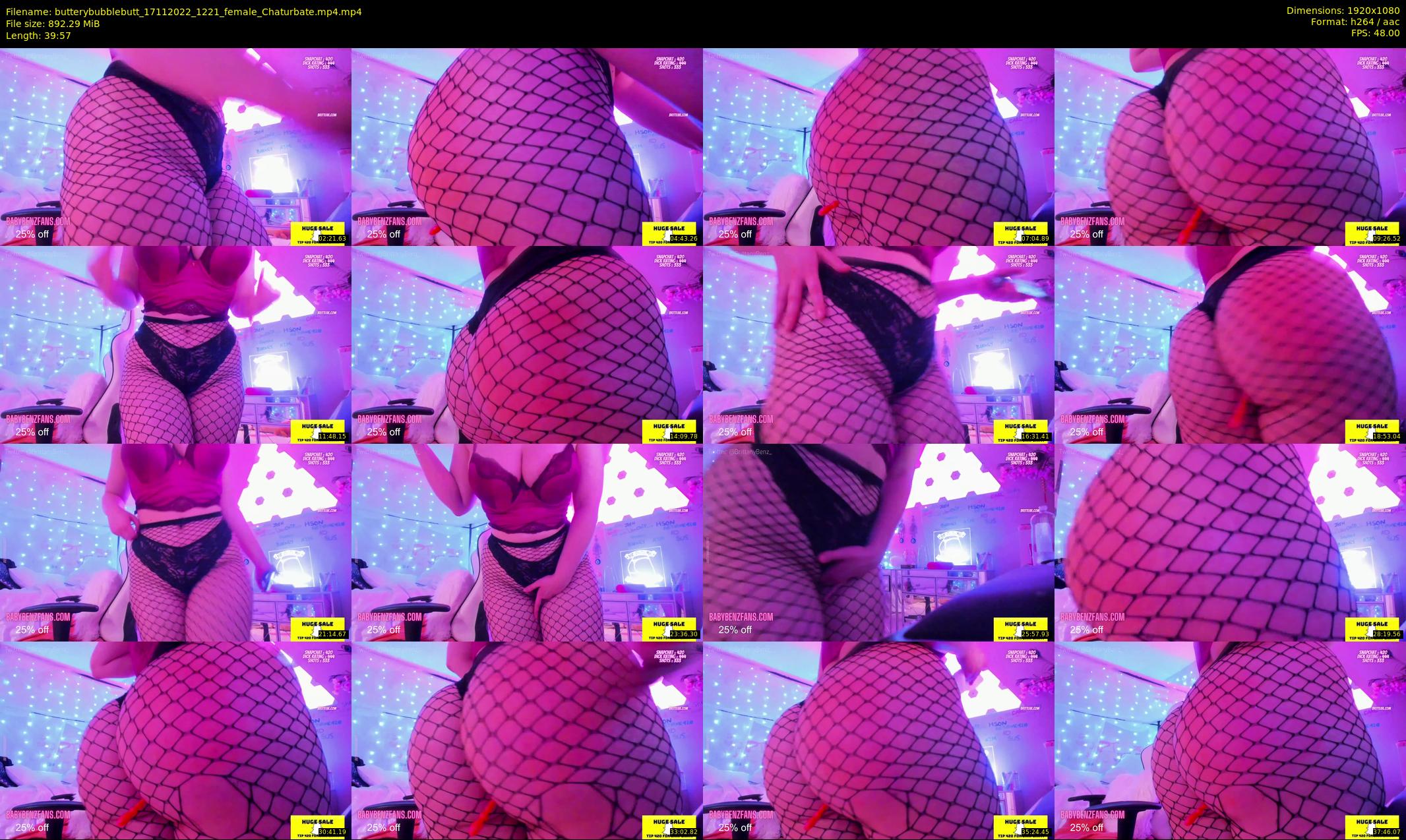 butterybubblebutt — 40 minute Chaturbate couple cam show recording, 1080p, Nov 17, 2022