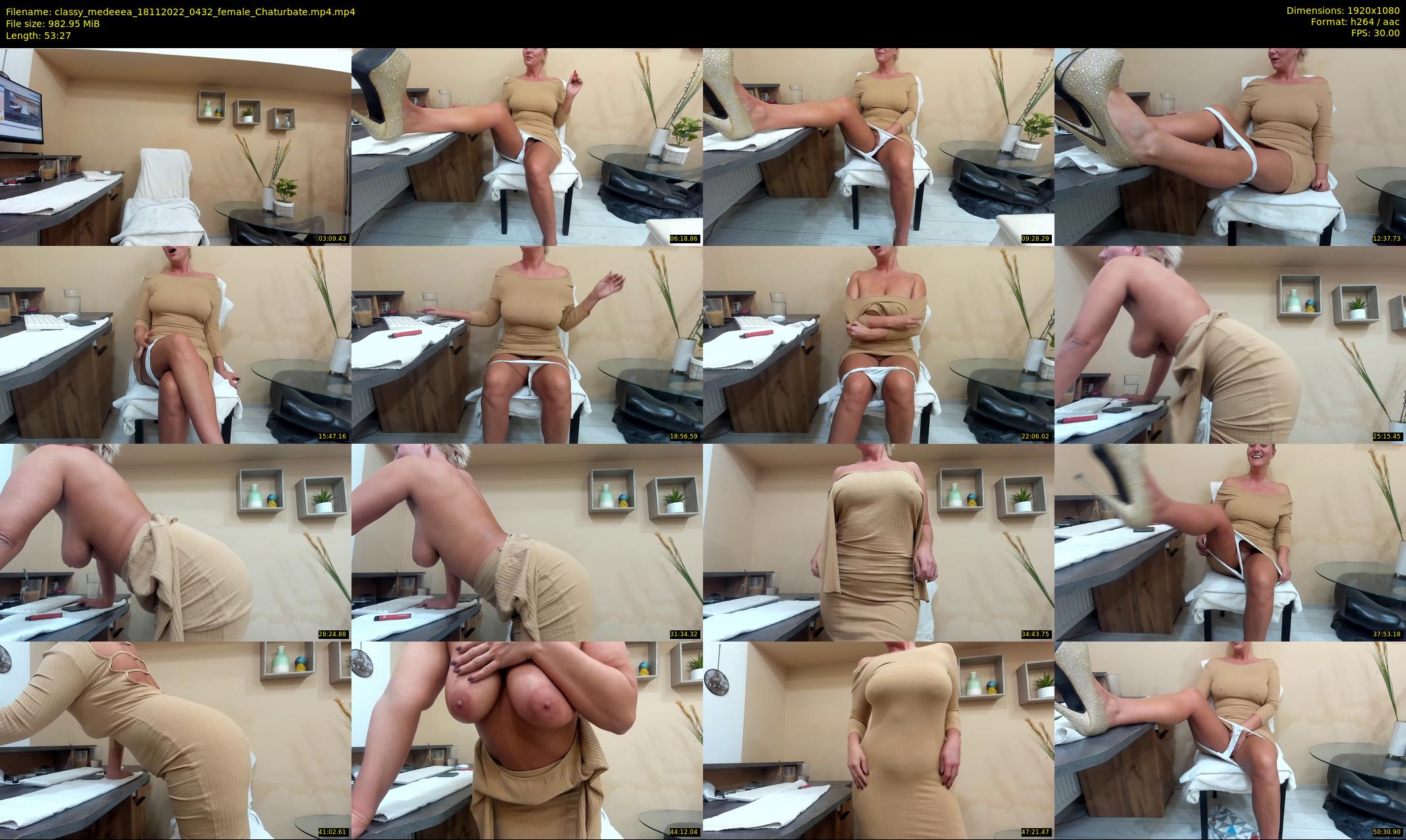 classy_medeeea — 54 minute Chaturbate female cam show recording, 1080p, Nov 18, 2022