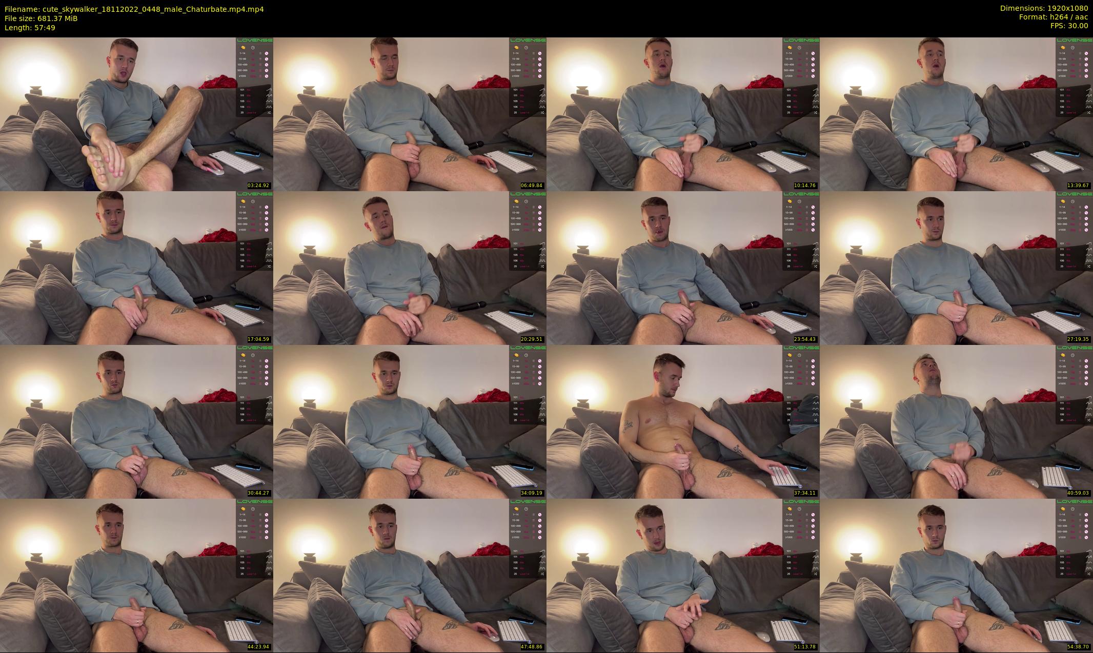 cute_skywalker — 58 minute Chaturbate male cam show recording, 1080p, Nov 18, 2022
