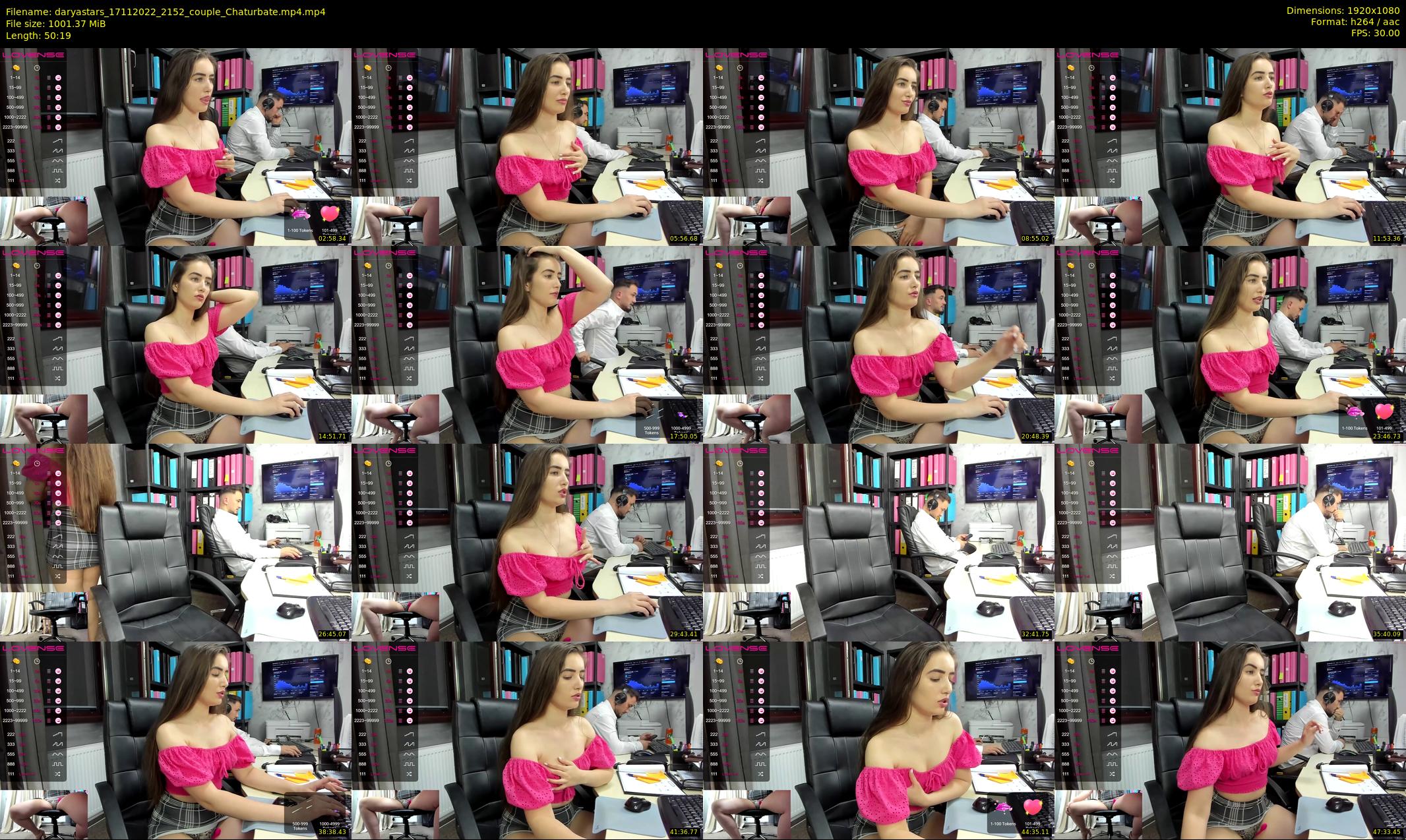 daryastars — 51 minute Chaturbate couple cam show recording, 1080p, Nov 17, 2022