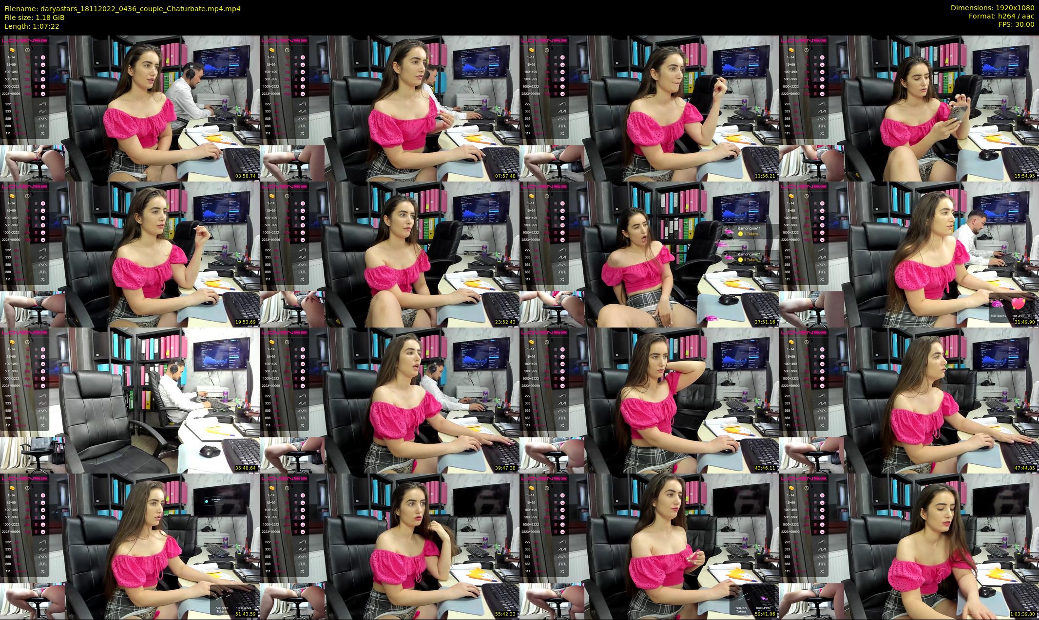 daryastars — 68 minute Chaturbate couple cam show recording, 1080p, Nov 18, 2022