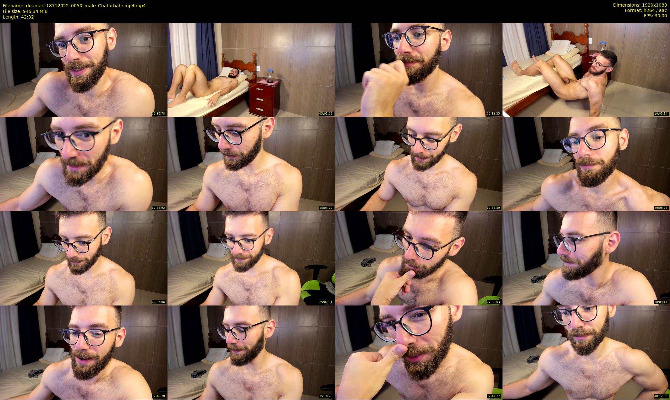 deanlek — 43 minute Chaturbate male cam show recording, 1080p, Nov 18, 2022