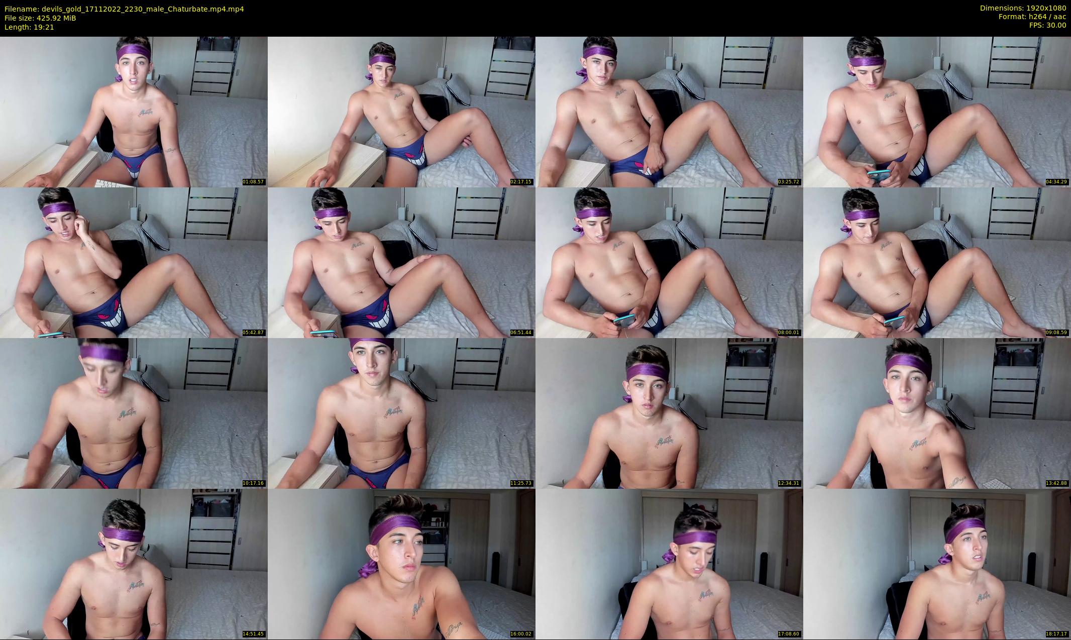 devils_gold — 20 minute Chaturbate male cam show recording, 1080p, Nov 17, 2022