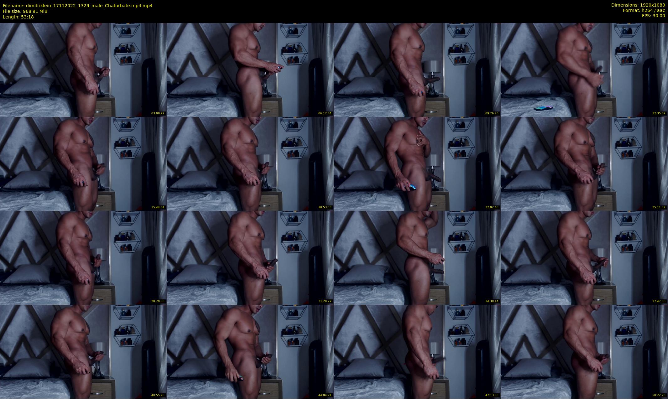 dimitriklein — 54 minute Chaturbate male cam show recording, 1080p, Nov 17, 2022