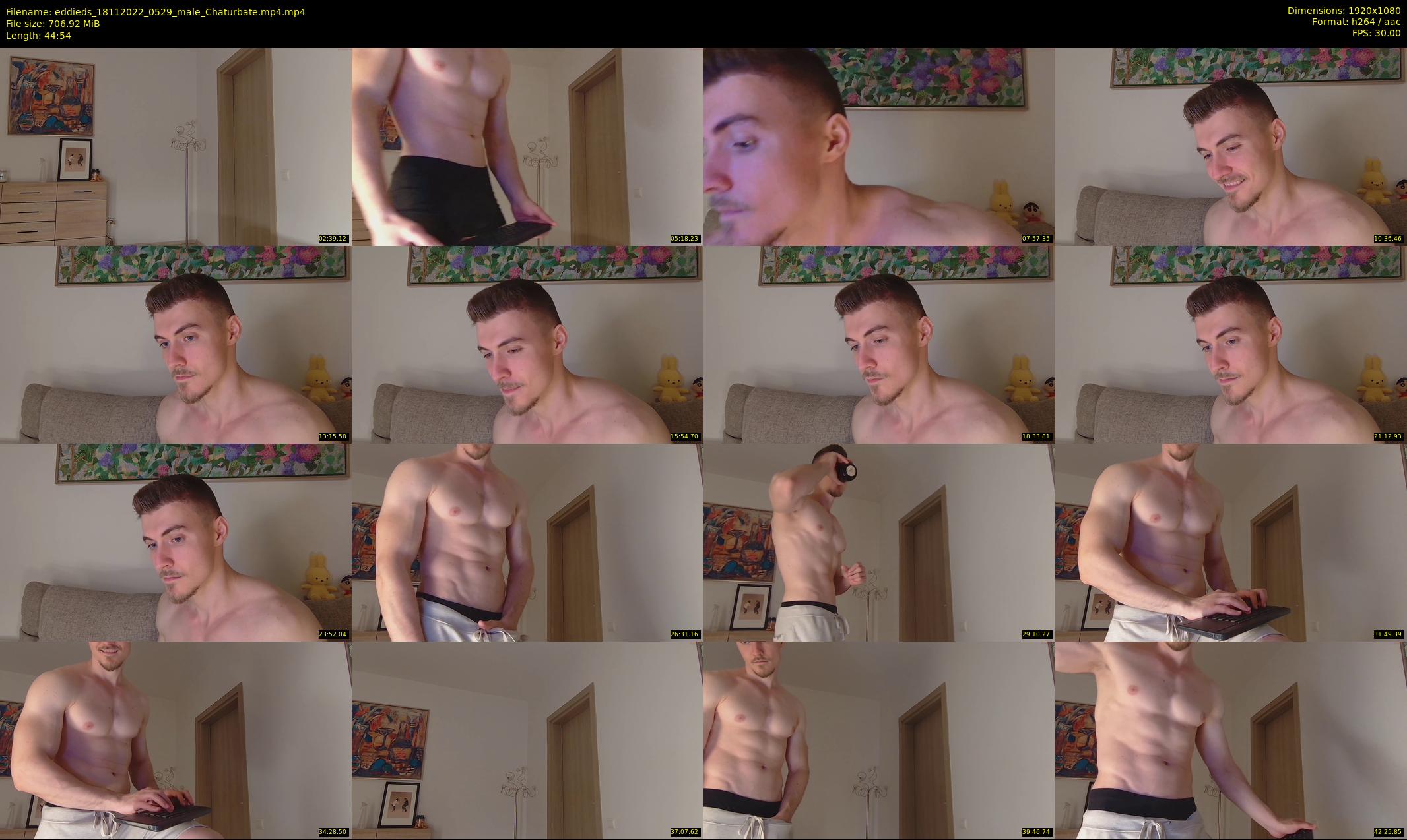 eddieds — 45 minute Chaturbate male cam show recording, 1080p, Nov 18, 2022