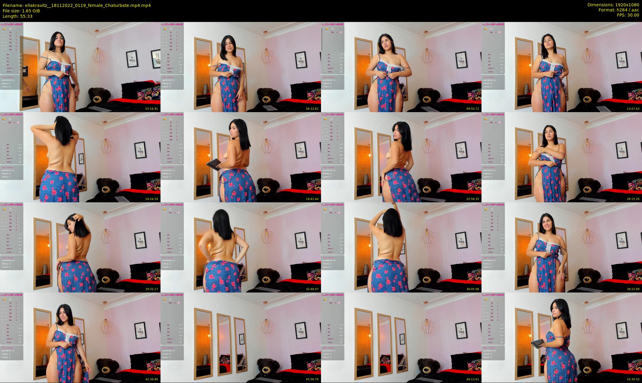 ellakravitz_ — 56 minute Chaturbate female cam show recording, 1080p, Nov 18, 2022