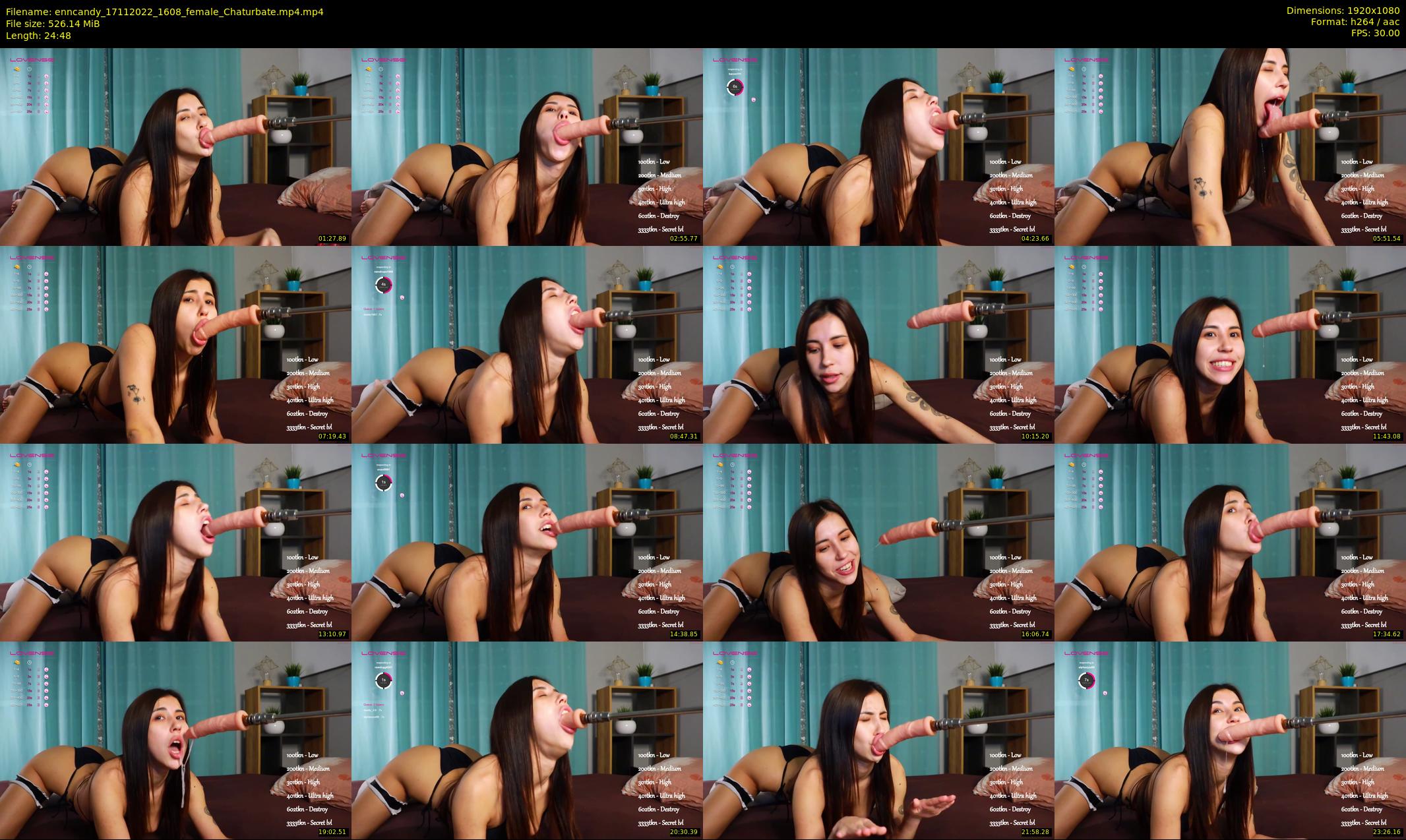 enncandy — 25 minute Chaturbate female cam show recording, 1080p, Nov 17, 2022