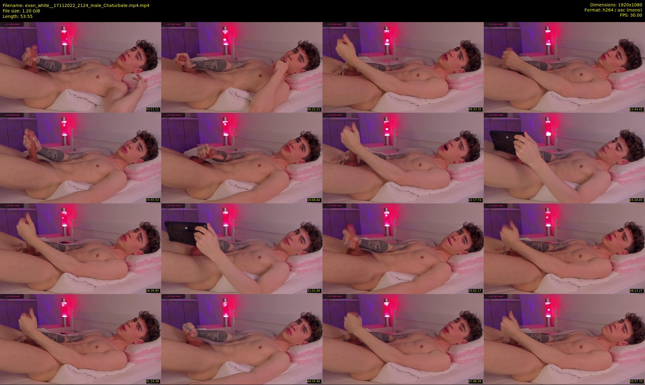 evan_white_ — 54 minute Chaturbate male cam show recording, 1080p, Nov 17, 2022