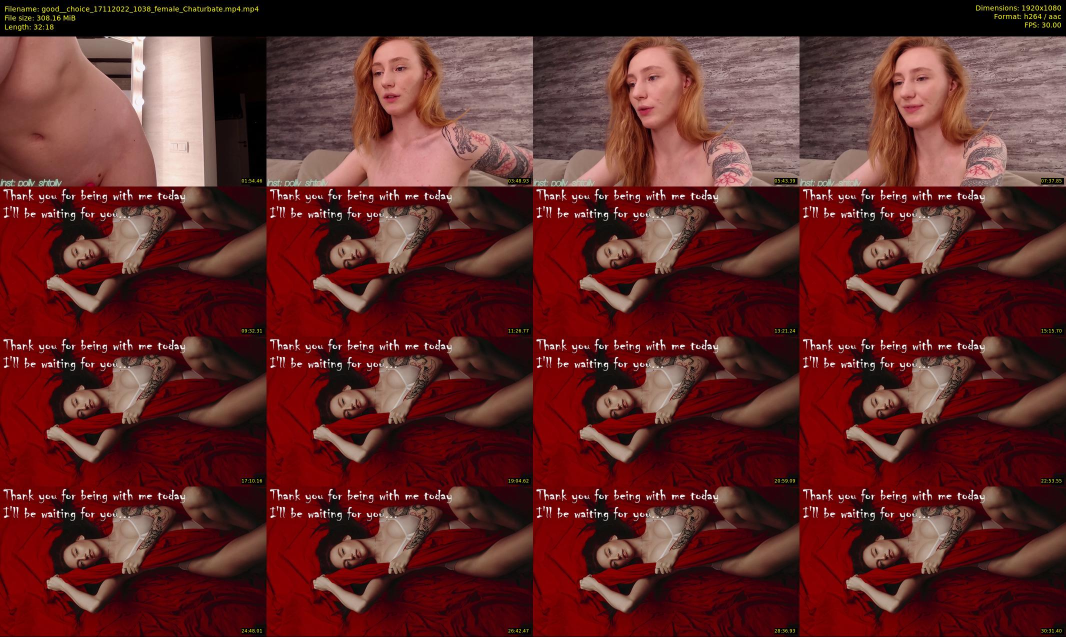 good__choice — 33 minute Chaturbate female cam show recording, 1080p, Nov 17, 2022