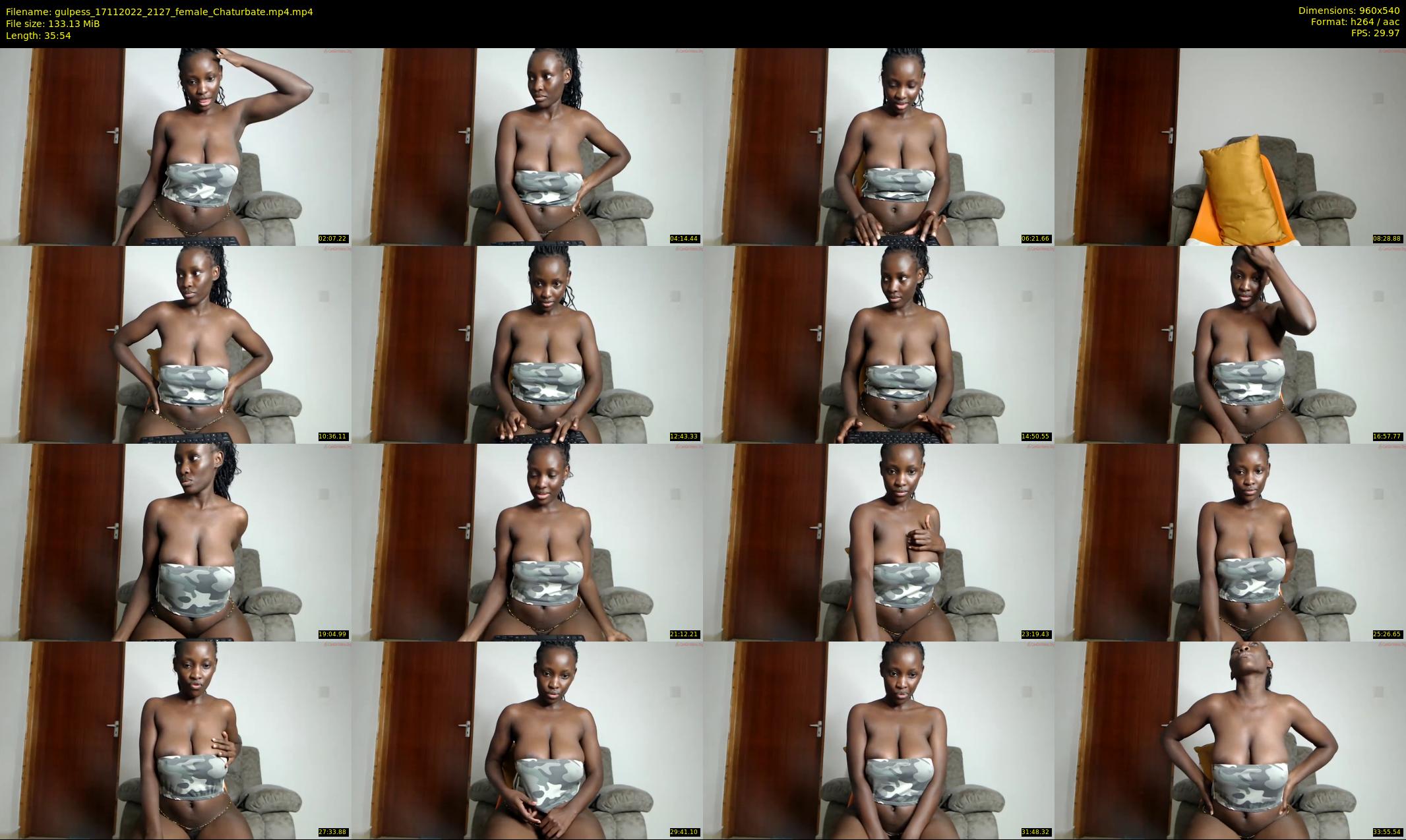 gulpess — 36 minute Chaturbate female cam show recording, 480p, Nov 17, 2022
