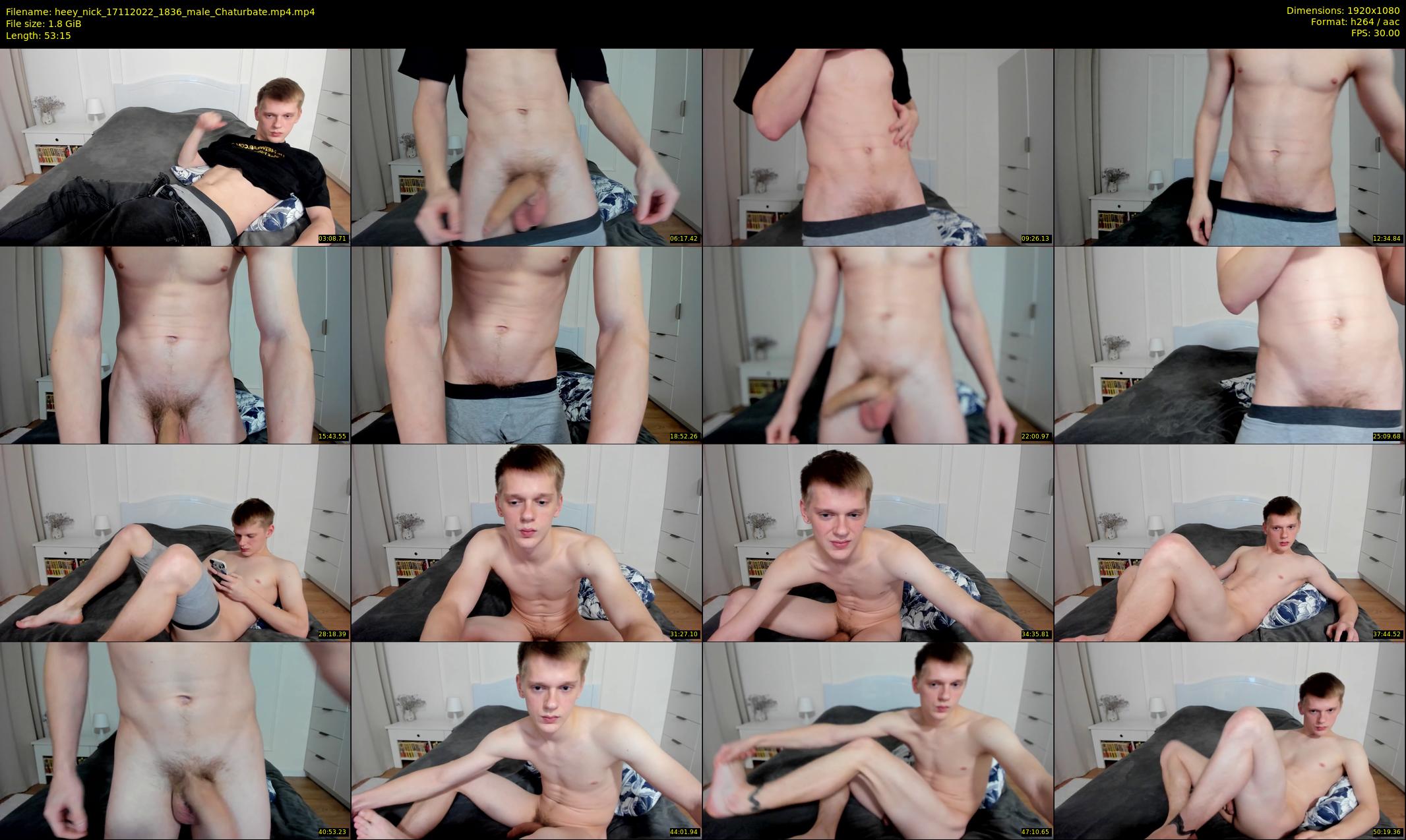 heey_nick — 54 minute Chaturbate male cam show recording, 1080p, Nov 17, 2022