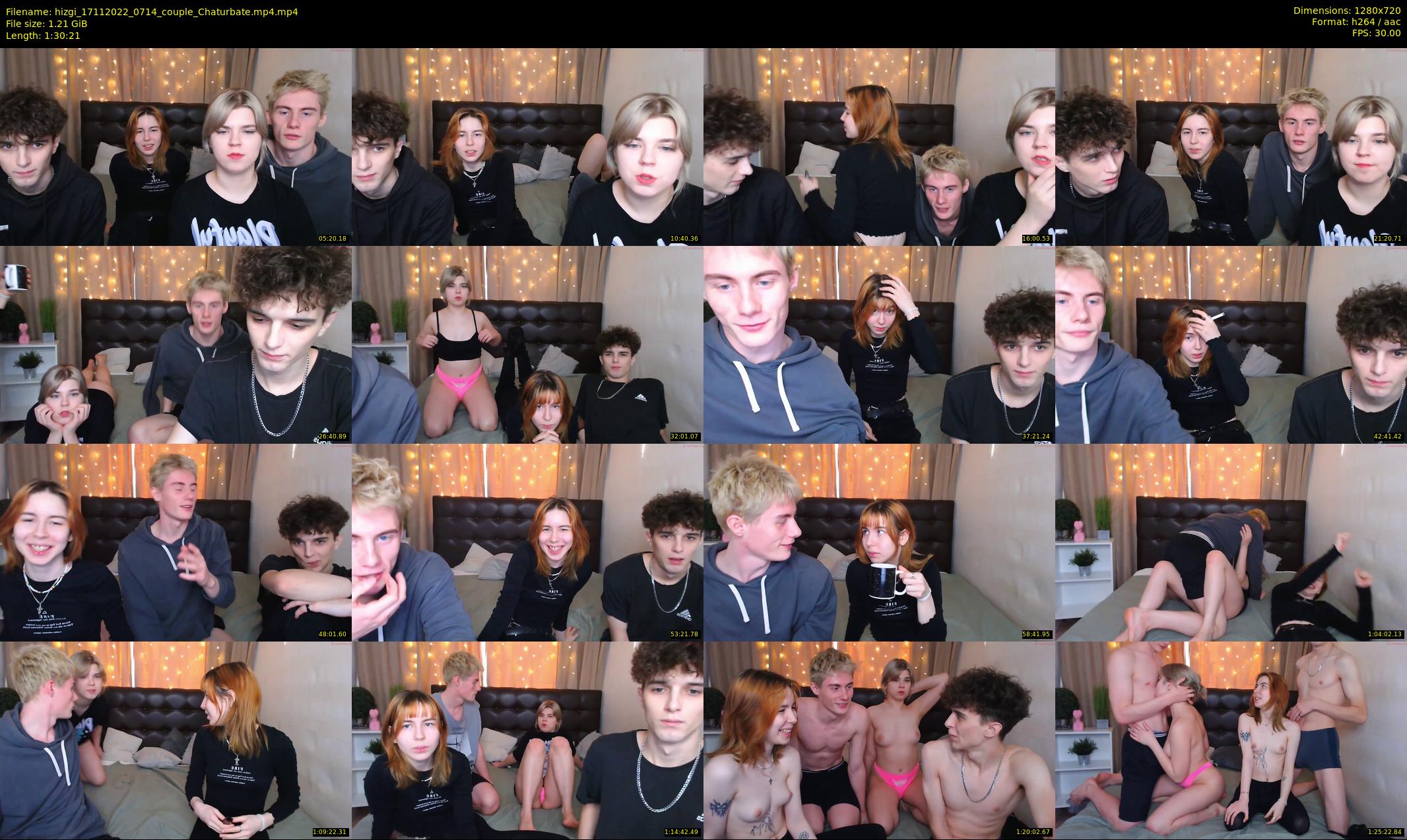 hizgi — 91 minute Chaturbate couple cam show recording, 720p, Nov 17, 2022