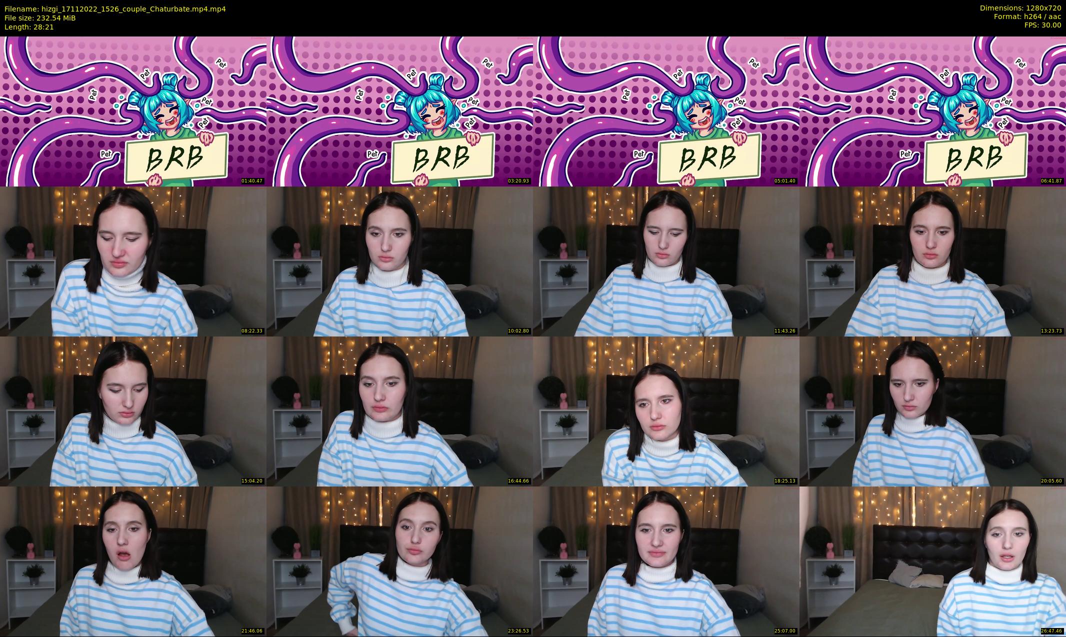 hizgi — 29 minute Chaturbate couple cam show recording, 720p, Nov 17, 2022
