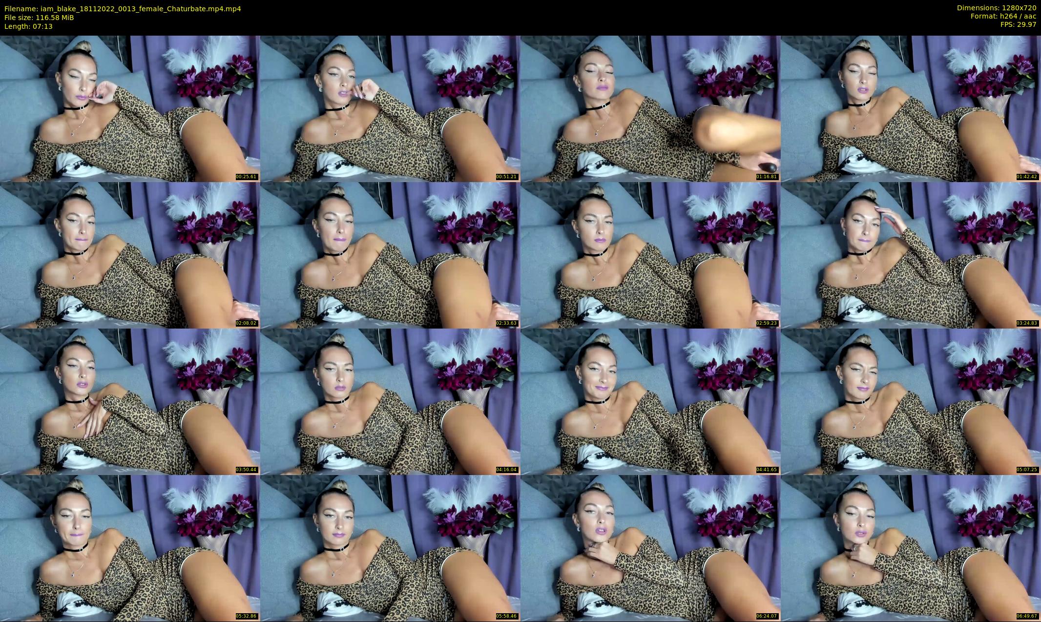 iam_blake — 8 minute Chaturbate female cam show recording, 720p, Nov 18, 2022