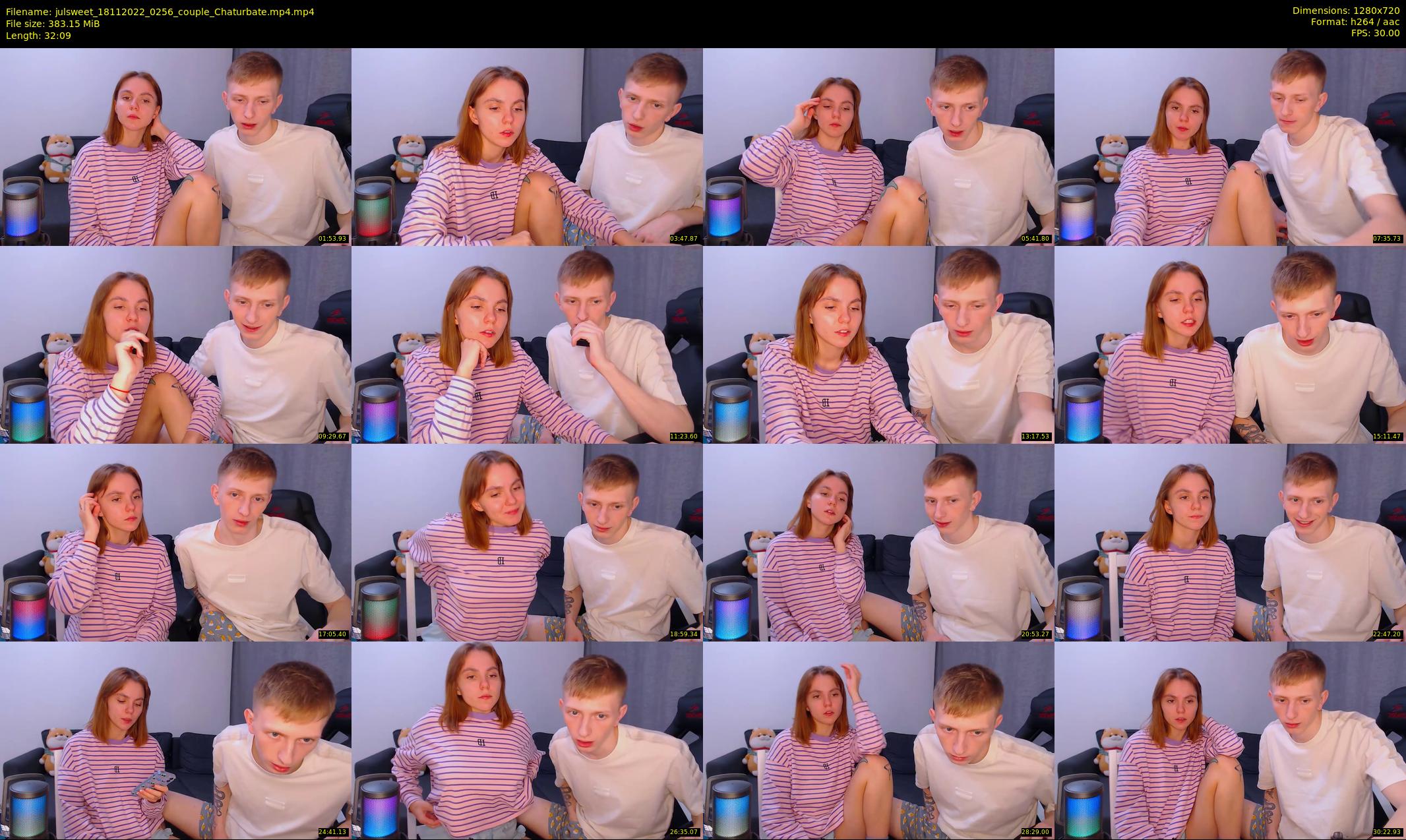 julsweet — 33 minute Chaturbate male cam show recording, 720p, Nov 18, 2022