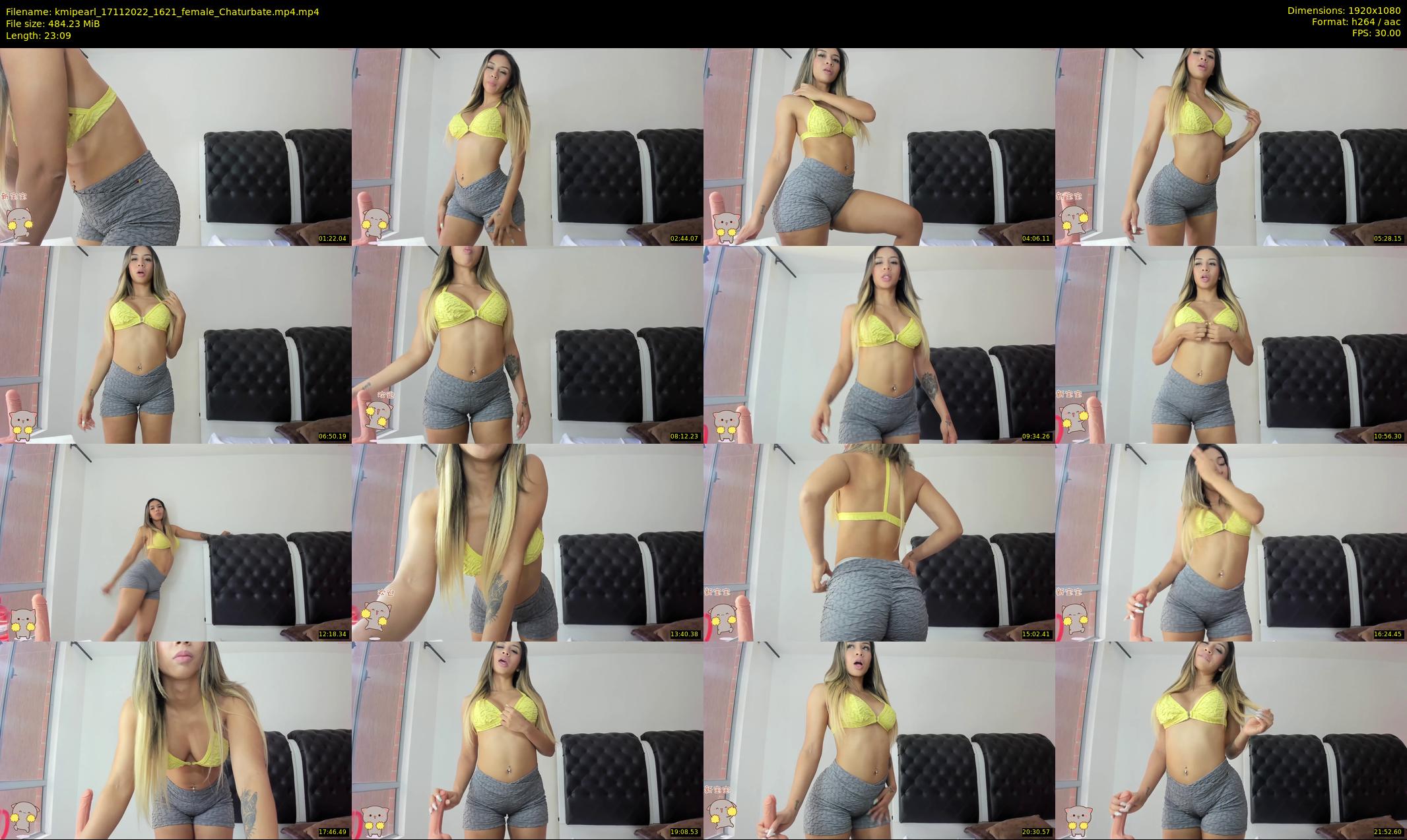 kmipearl — 24 minute Chaturbate female cam show recording, 1080p, Nov 17, 2022