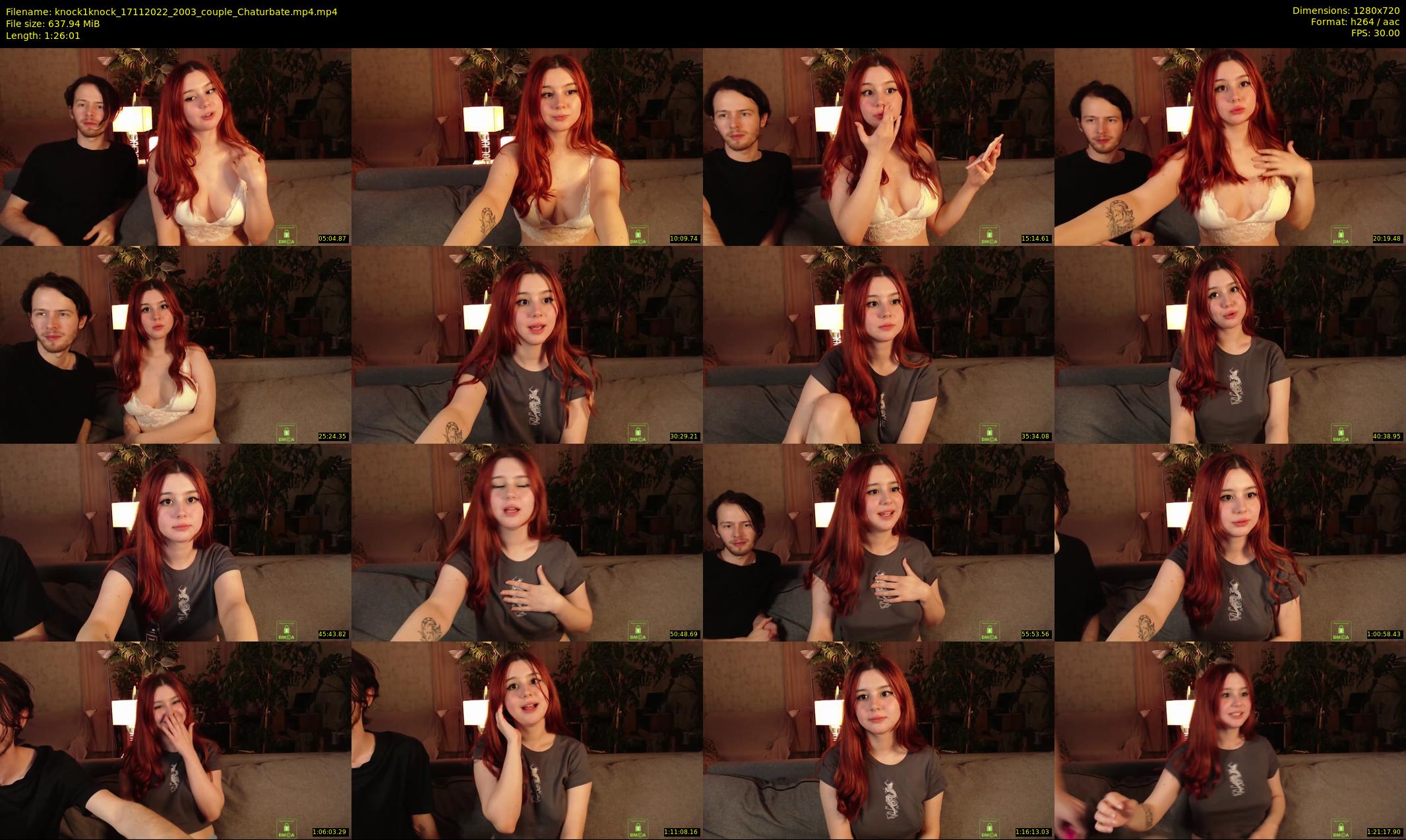 knock1knock — 87 minute Chaturbate couple cam show recording, 720p, Nov 17, 2022
