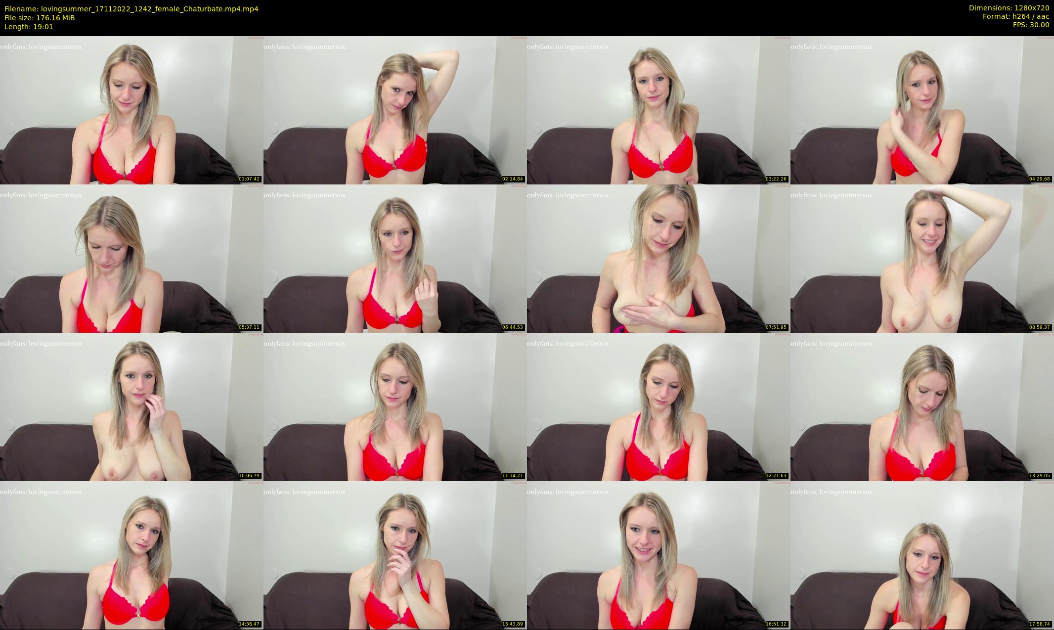 lovingsummer — 20 minute Chaturbate female cam show recording, 720p, Nov 17, 2022