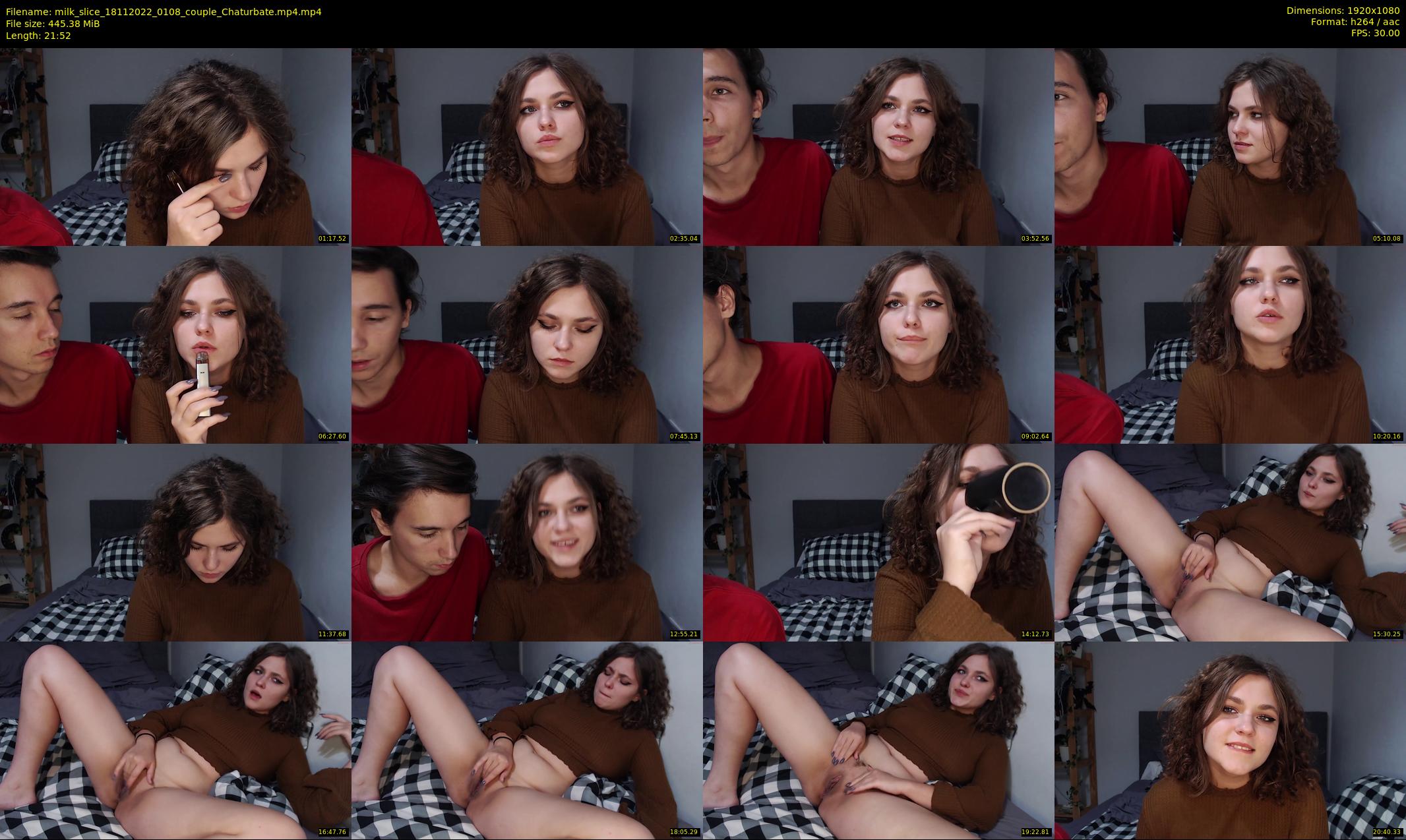 milk_slice — 22 minute Chaturbate couple cam show recording, 1080p, Nov 18, 2022