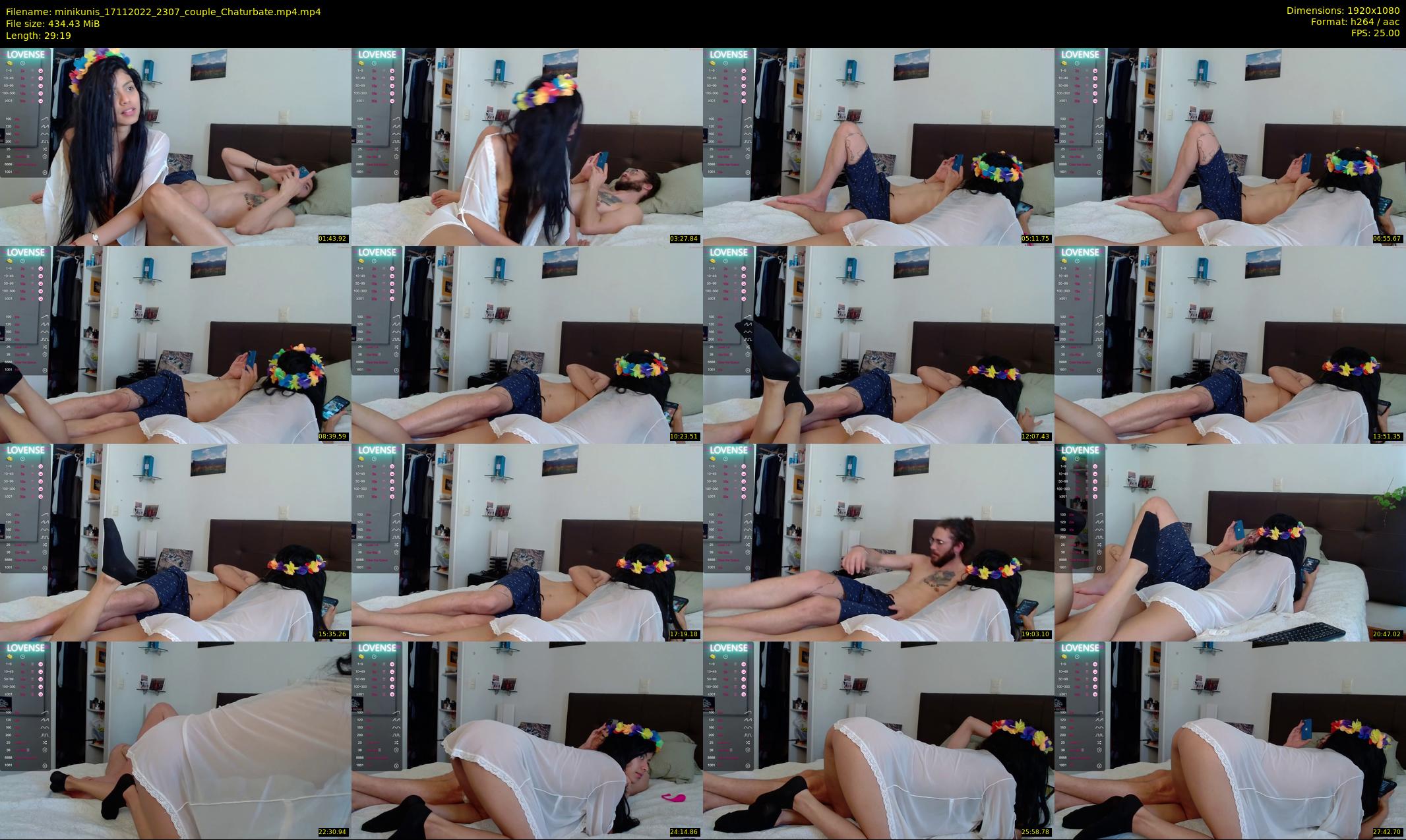 minikunis — 30 minute Chaturbate couple cam show recording, 1080p, Nov 17, 2022