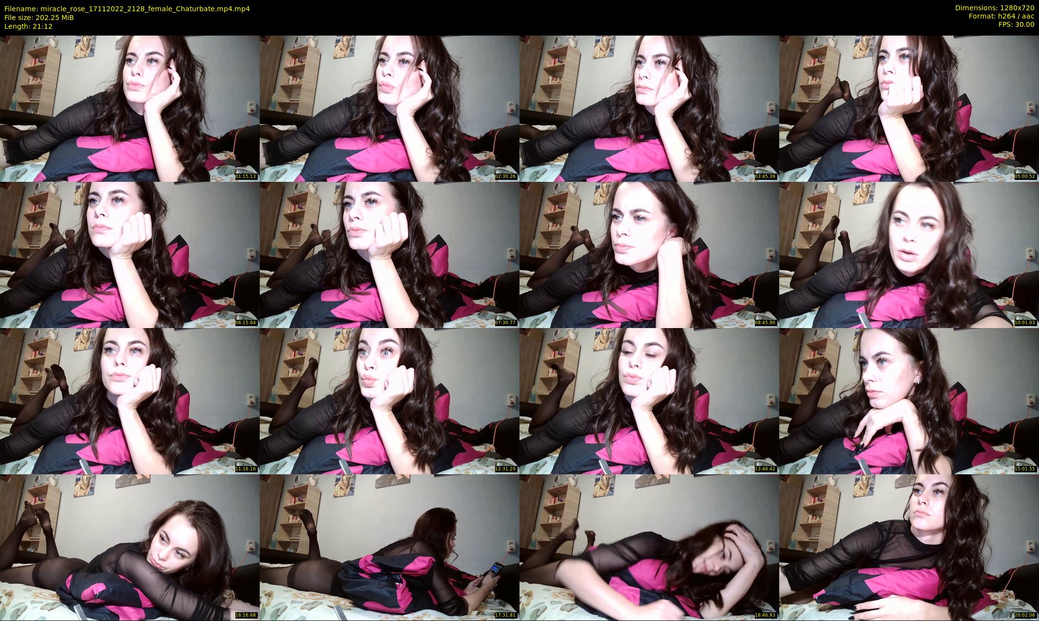 miracle_rose — 22 minute Chaturbate female cam show recording, 720p, Nov 17, 2022