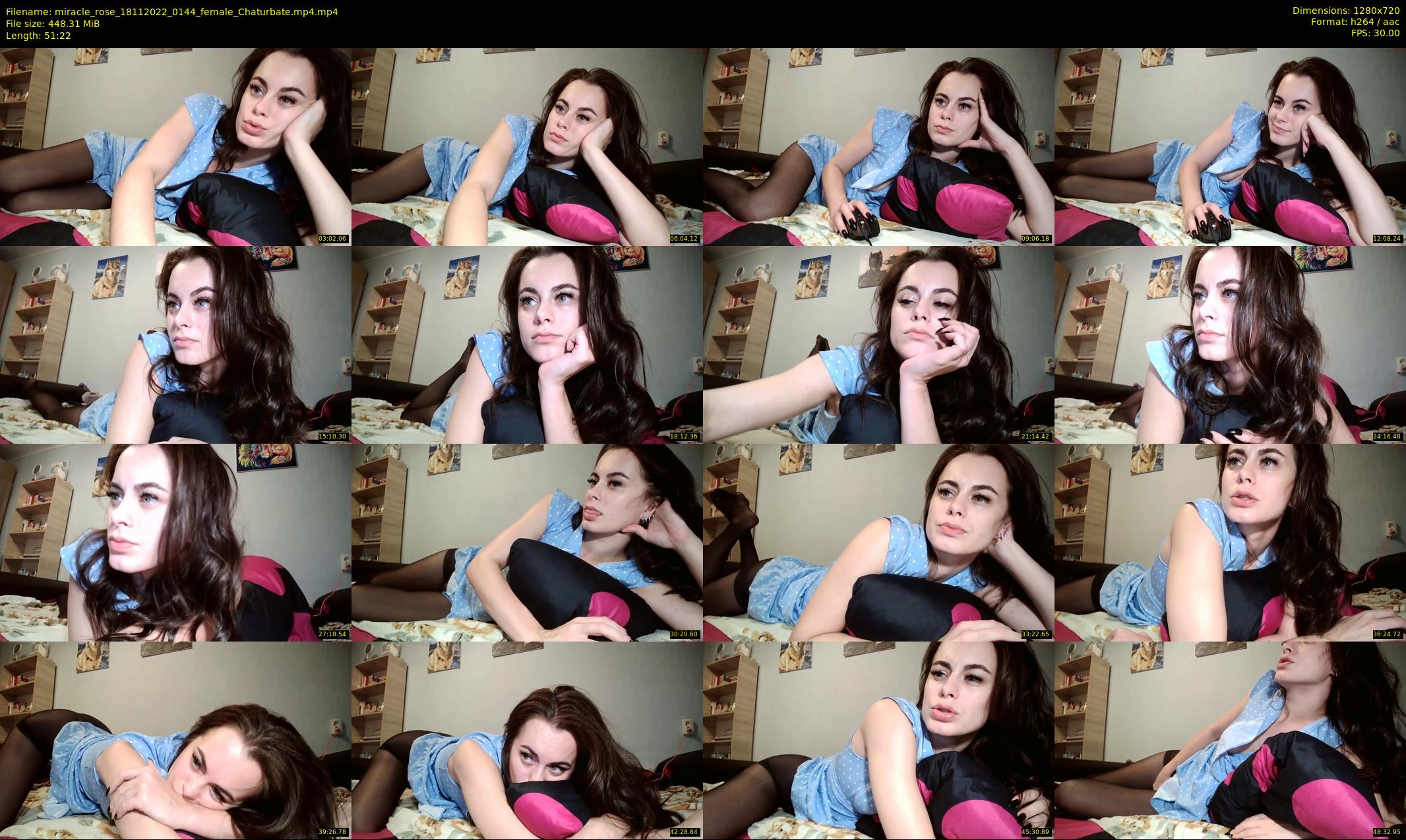 miracle_rose — 52 minute Chaturbate female cam show recording, 720p, Nov 18, 2022