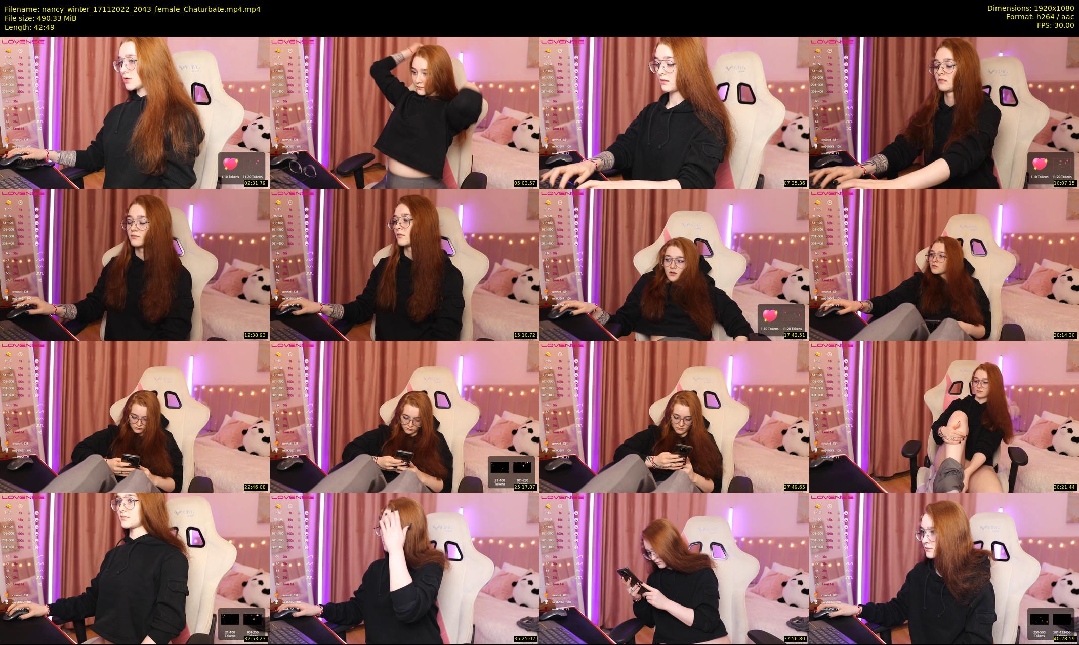 nancy_winter — 43 minute Chaturbate female cam show recording, 1080p, Nov 17, 2022