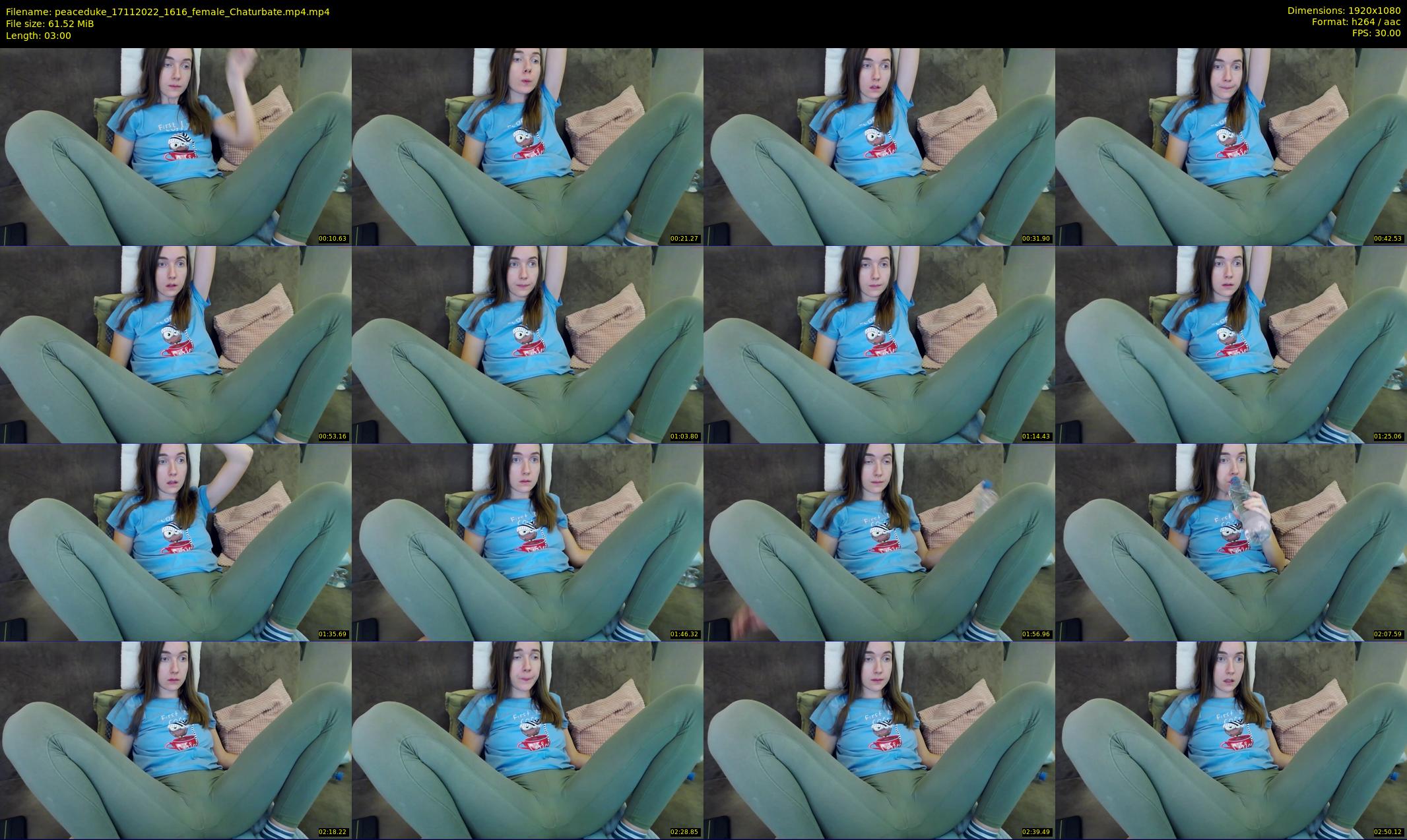 peaceduke — 3 minute Chaturbate female cam show recording, 1080p, Nov 17, 2022