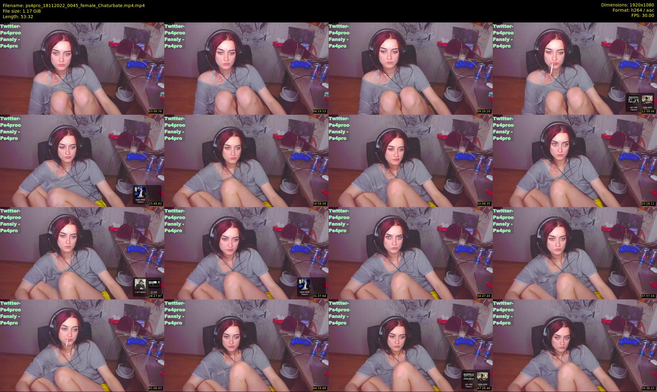 ps4pro — 54 minute Chaturbate female cam show recording, 1080p, Nov 18, 2022