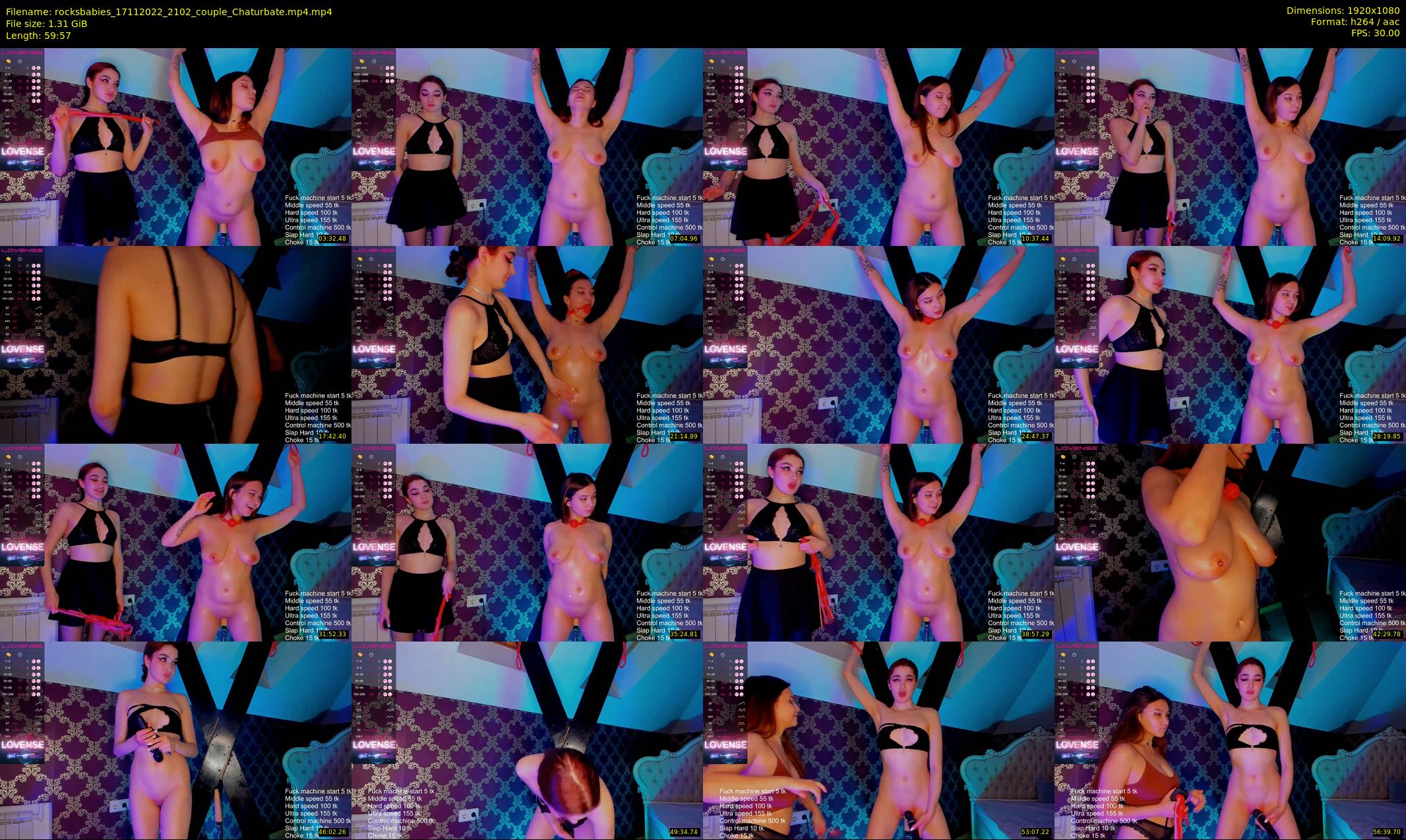 rocksbabies — 60 minute Chaturbate female cam show recording, 1080p, Nov 17, 2022