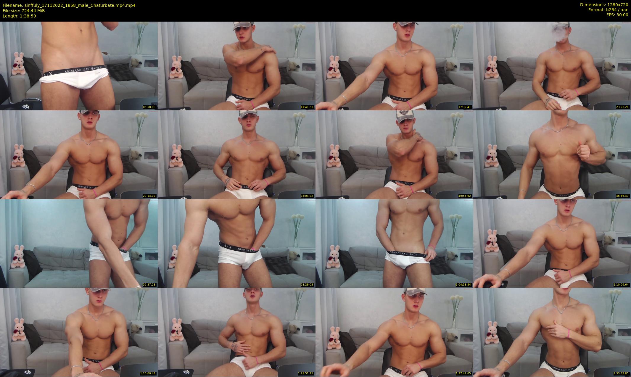 sinffuly — 99 minute Chaturbate male cam show recording, 720p, Nov 17, 2022
