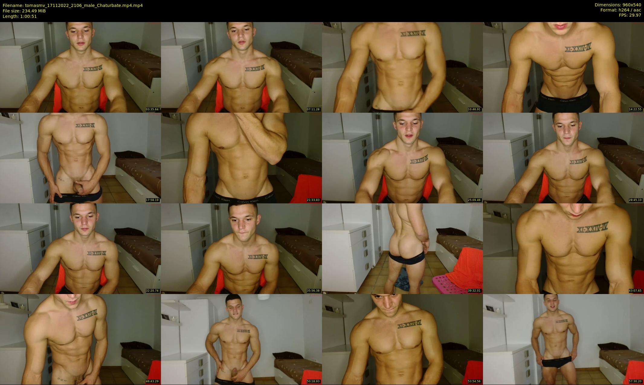 tomasmv — 61 minute Chaturbate male cam show recording, 480p, Nov 17, 2022